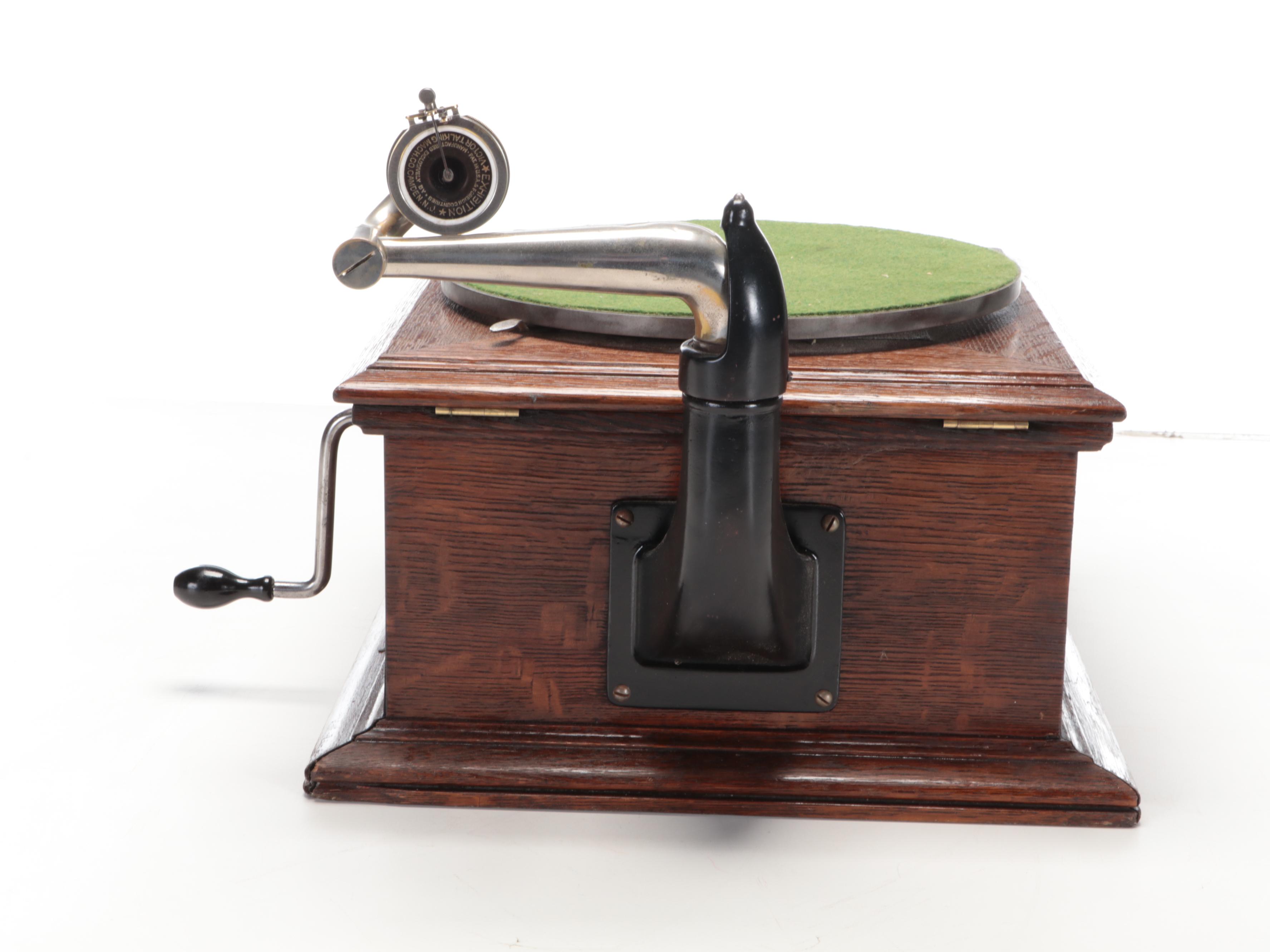 Victor Victrola VV-VI Oak Wood Turntable, 1912