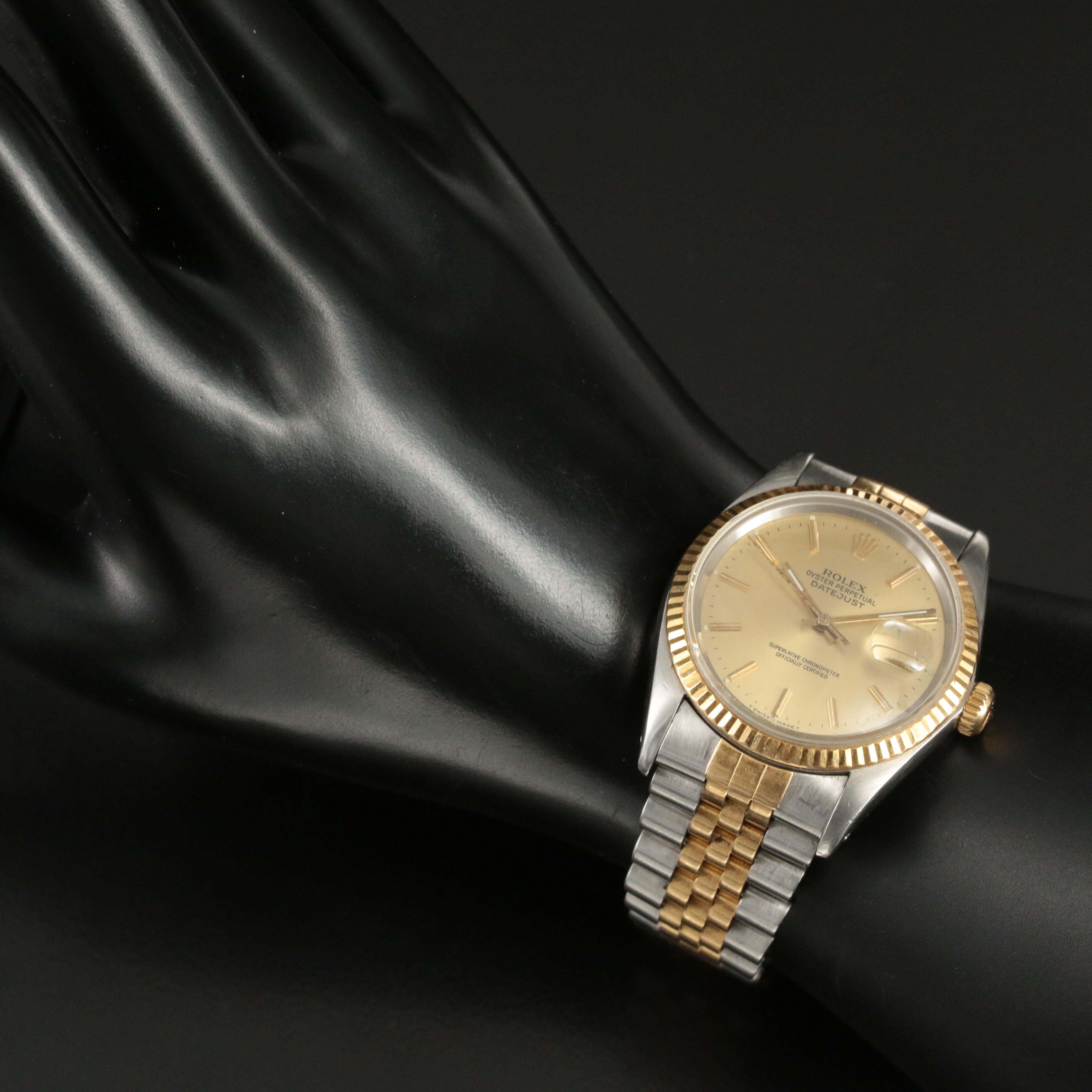 1985 Rolex Oyster Perpetual Datejust Watch