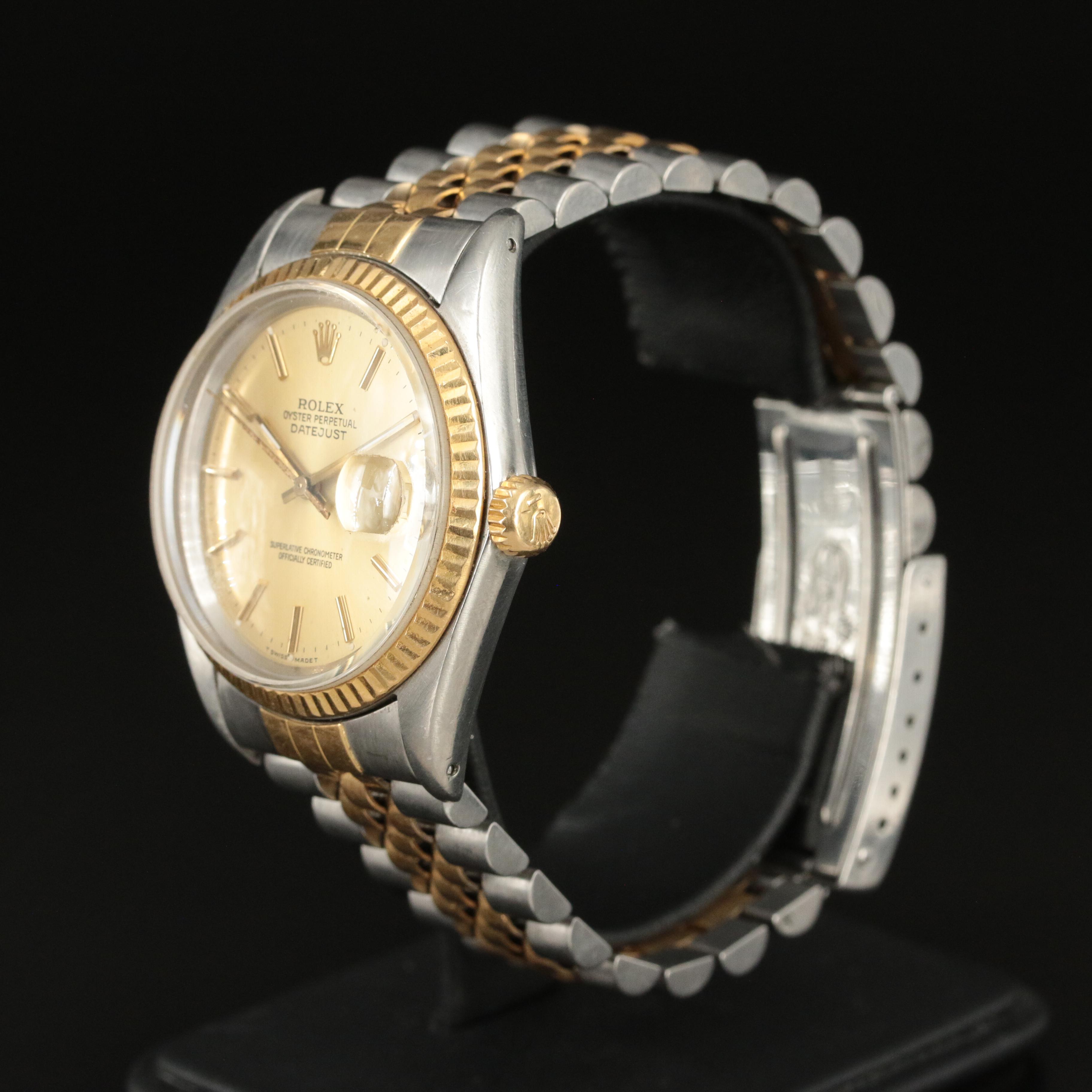 1985 Rolex Oyster Perpetual Datejust Watch