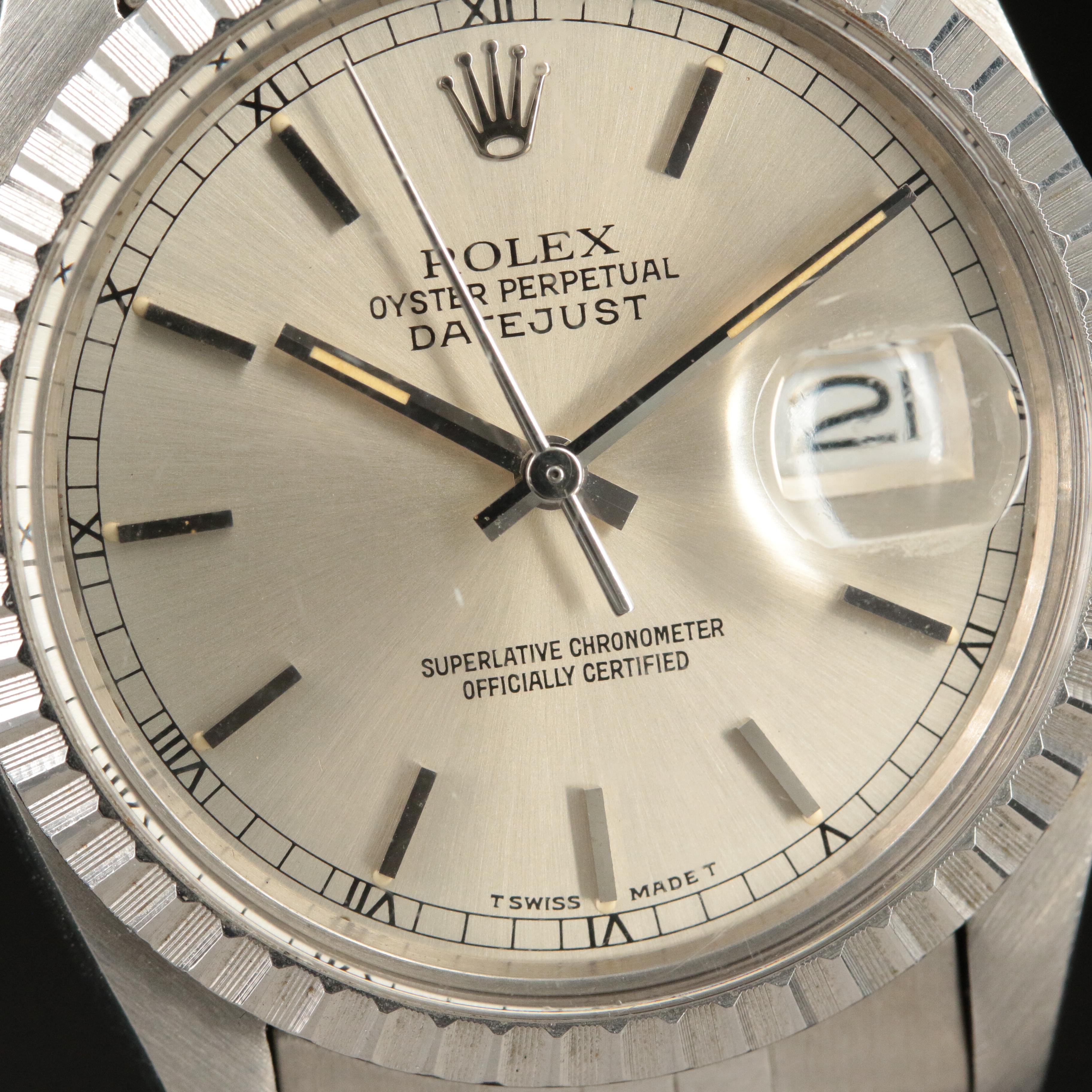 1981 Rolex Oyster Perpetual Datejust Watch