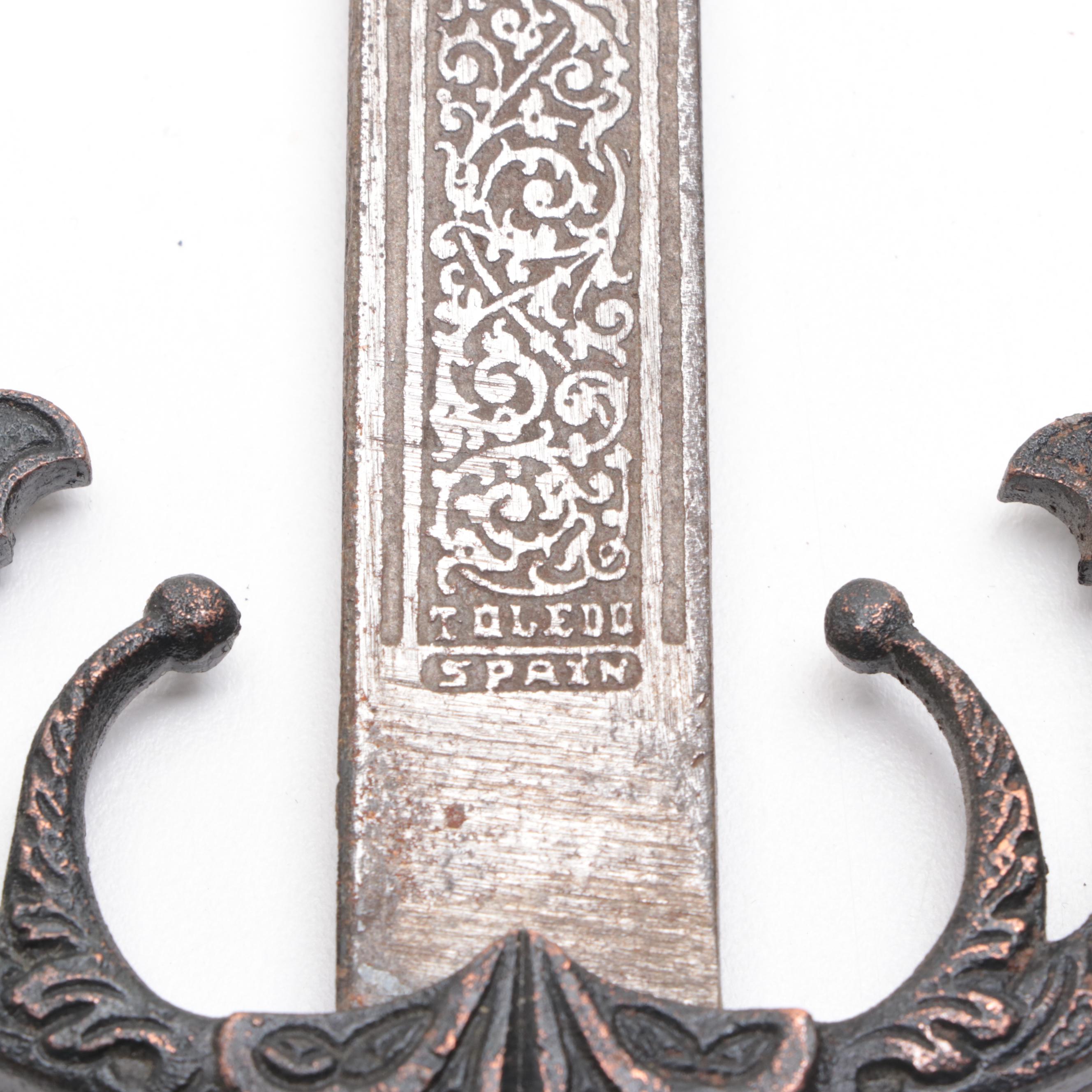 Fantasy Sword Letter Opener, Heraldic Shield Plaque, Medals, and More