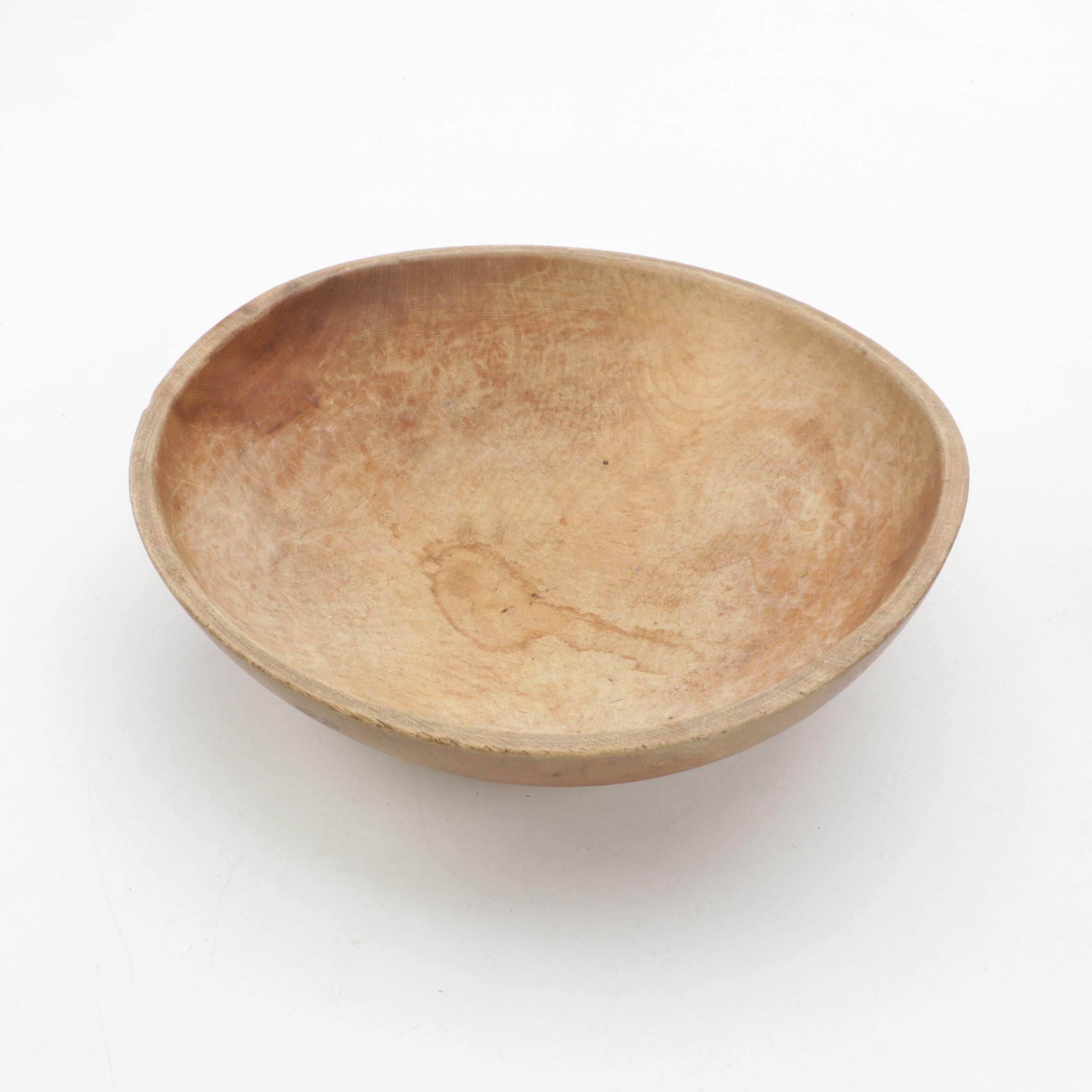 Carved Primitive Wooden Bowls EBTH