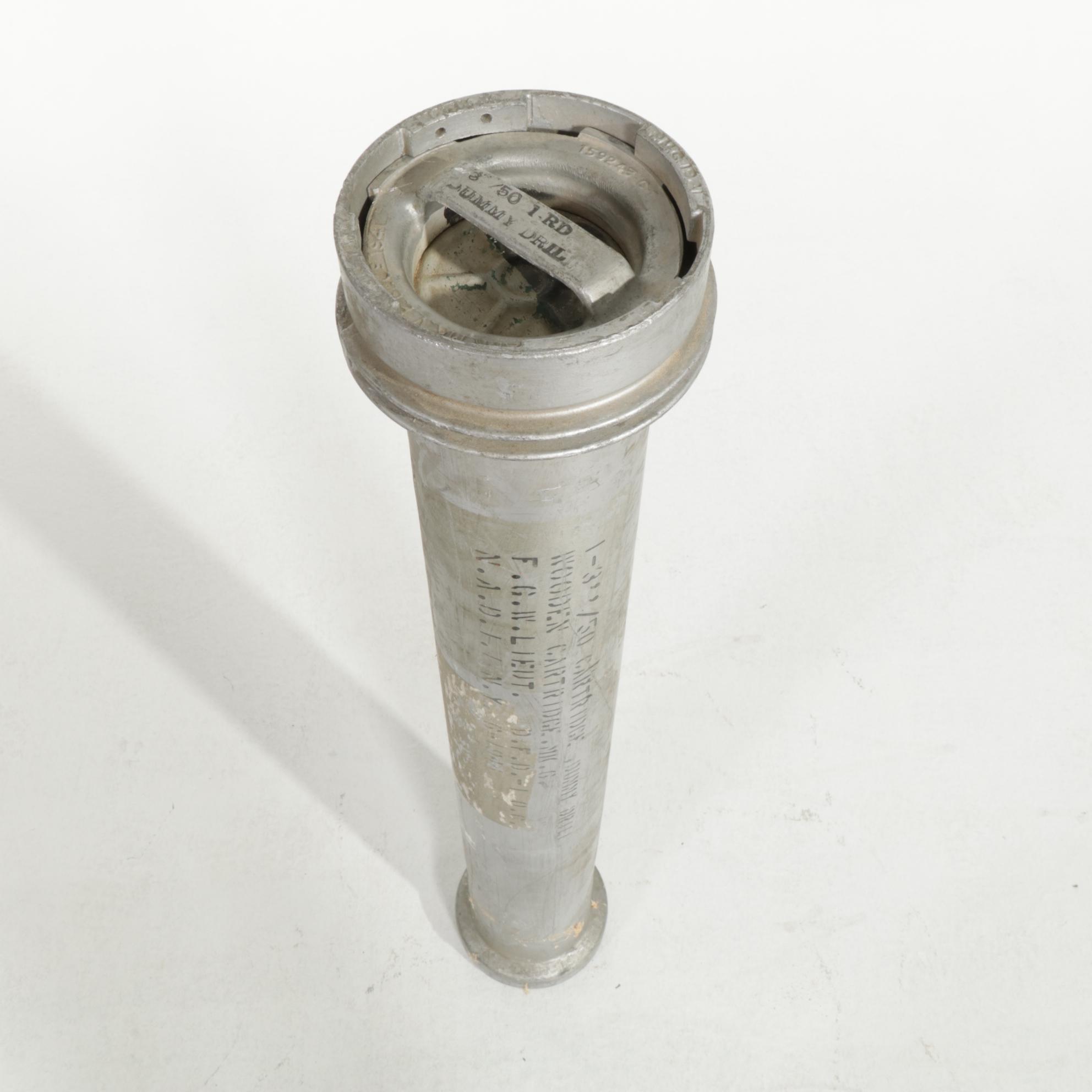 World War II Era Naval 3"/50 Cal. Dummy Drill Canister