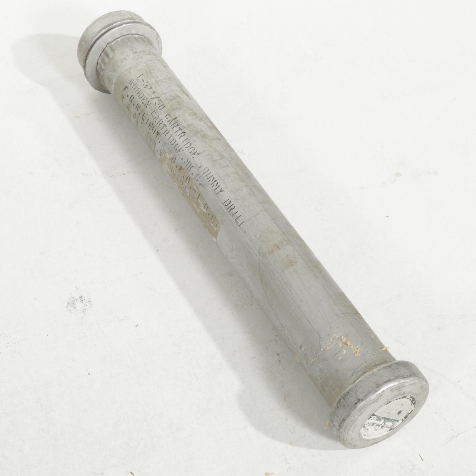World War II Era Naval 3"/50 Cal. Dummy Drill Canister