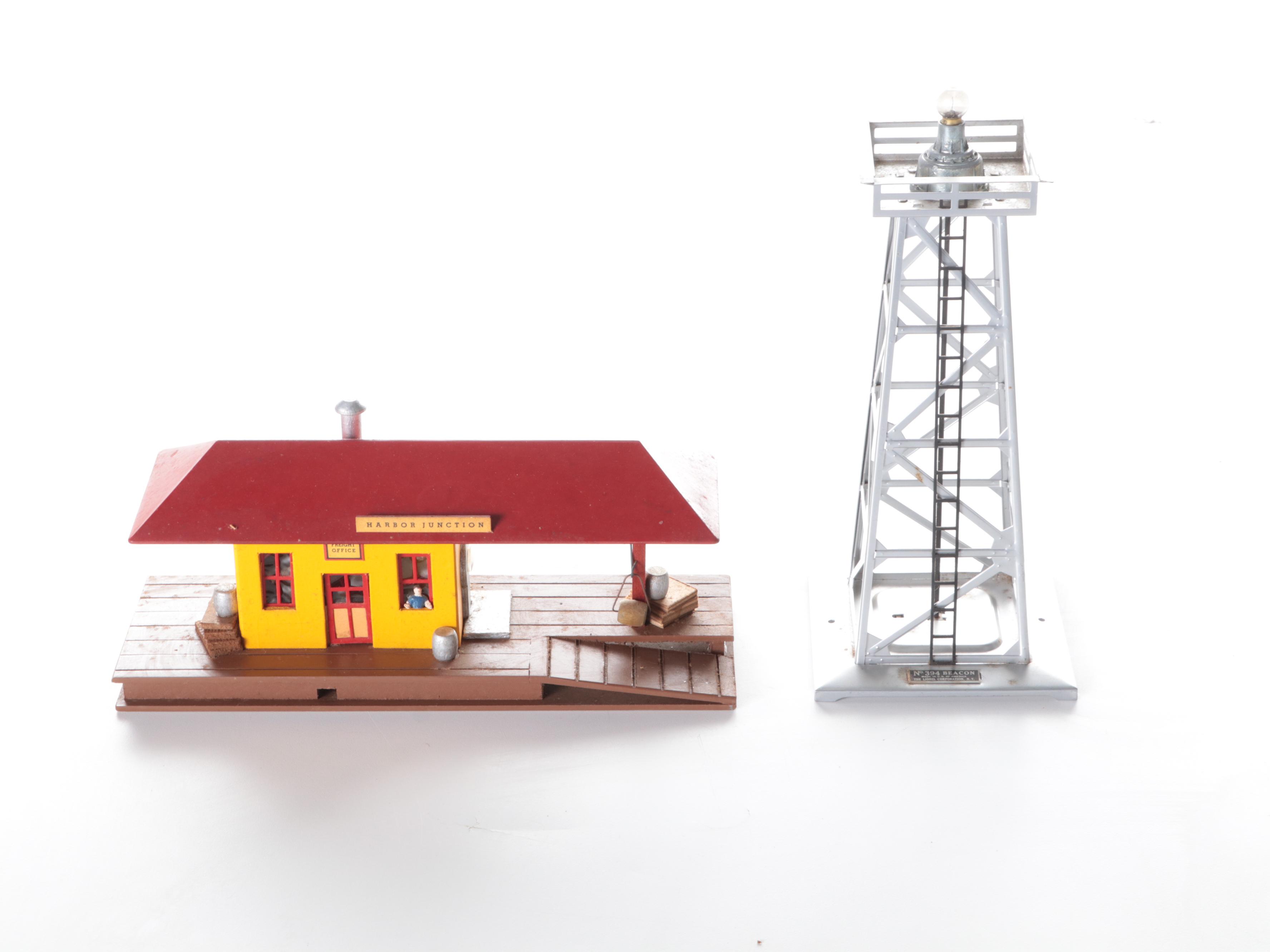 A.C. Gilbert Co. American Flyer Lines Plastic Train Model with More