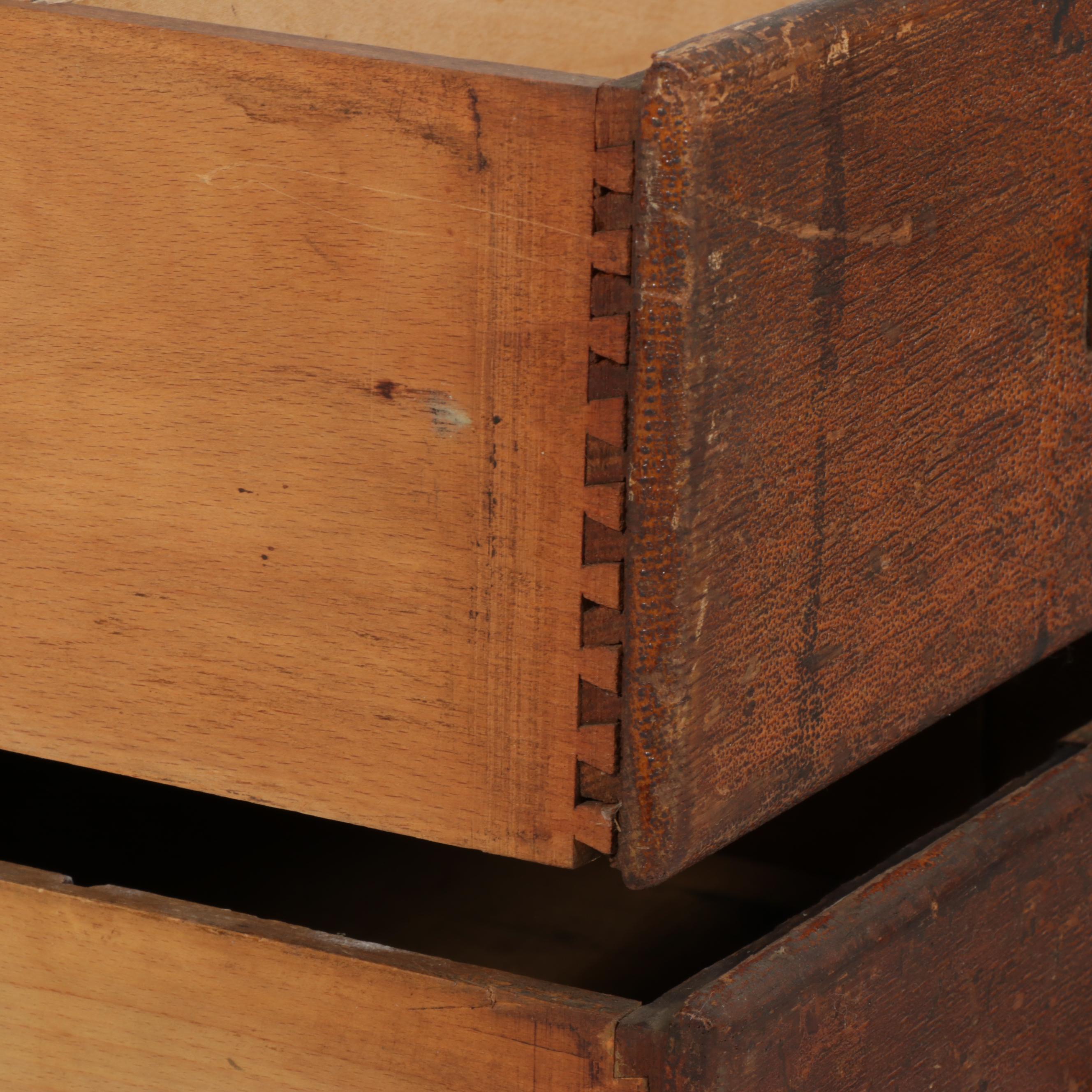 Shaw Walker Oak Five-Drawer Assembled Chest, Early 20th Century