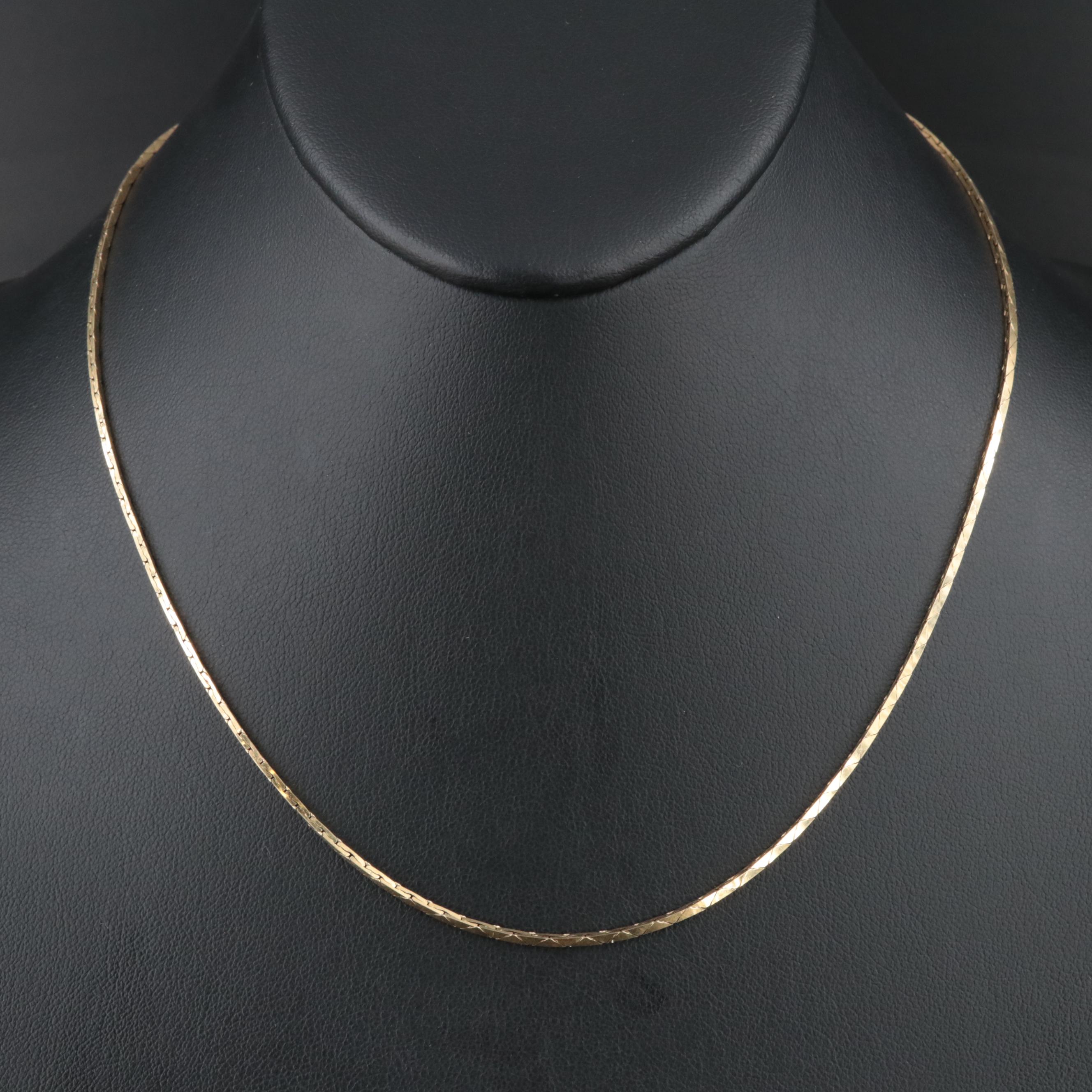 14K Boston Chain Necklace
