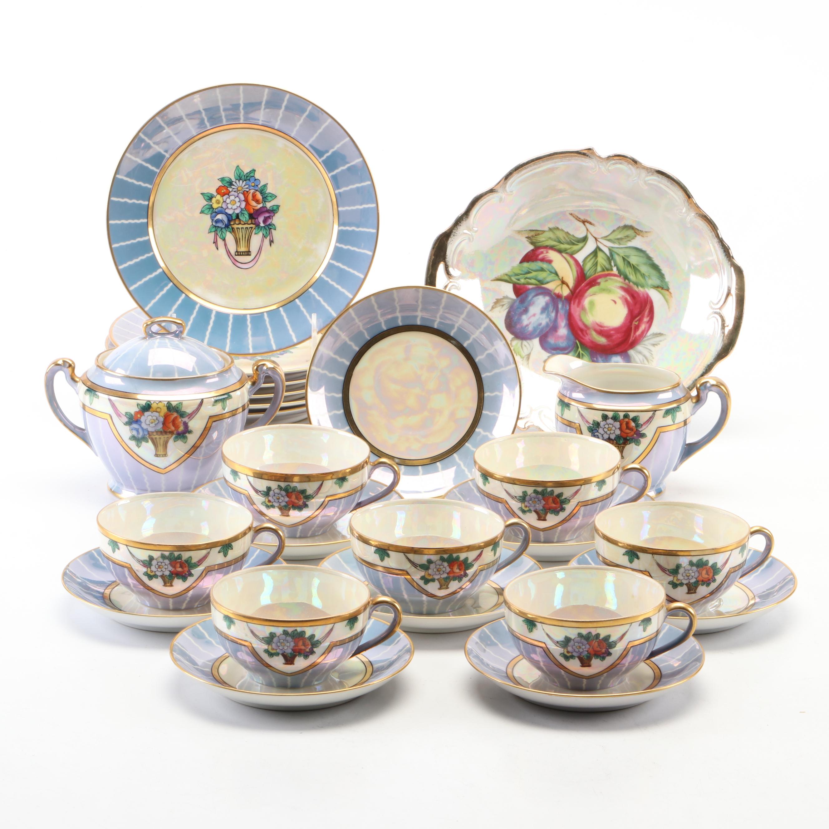 Noritake and Other Japanese Lusterware Tableware