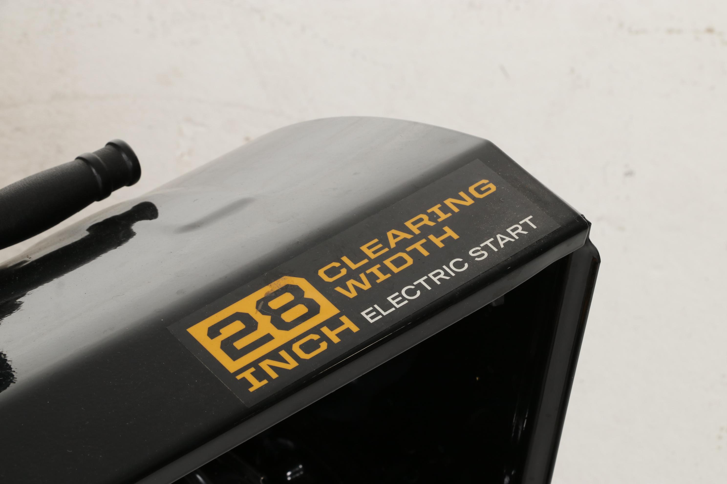 Craftsman 28" Clearing Width Electric Start Snow Blower