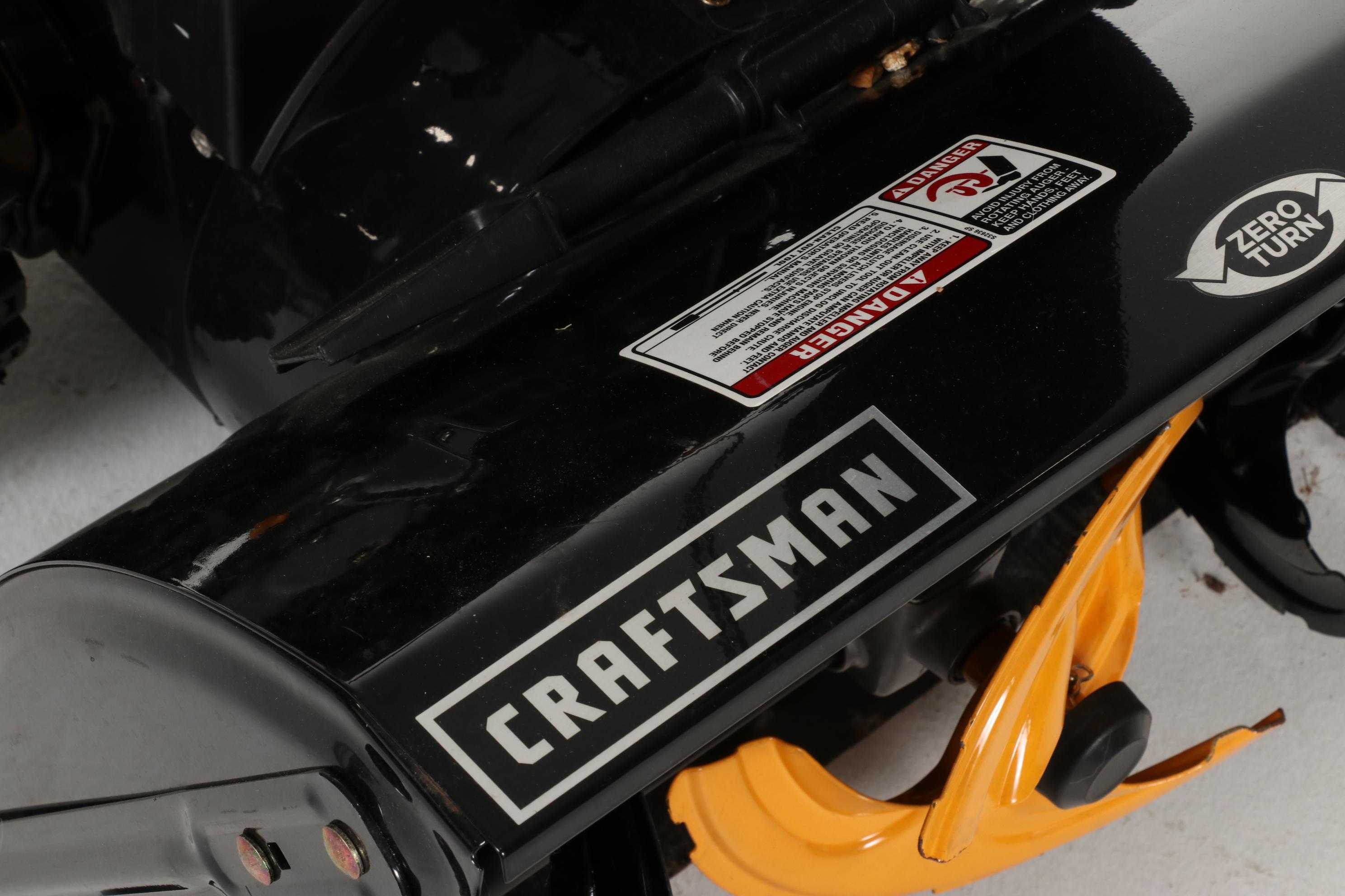 Craftsman 28" Clearing Width Electric Start Snow Blower