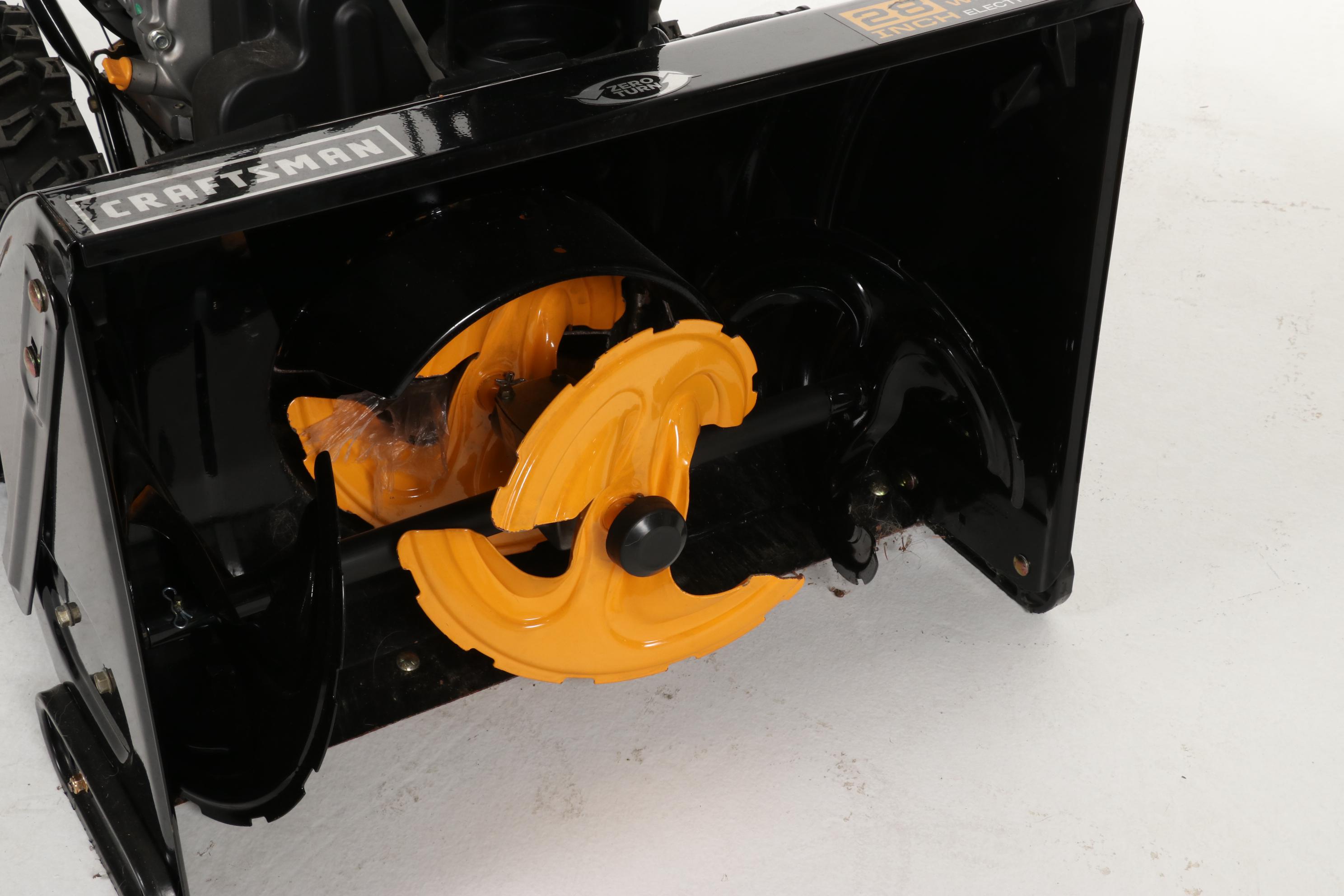 Craftsman 28" Clearing Width Electric Start Snow Blower