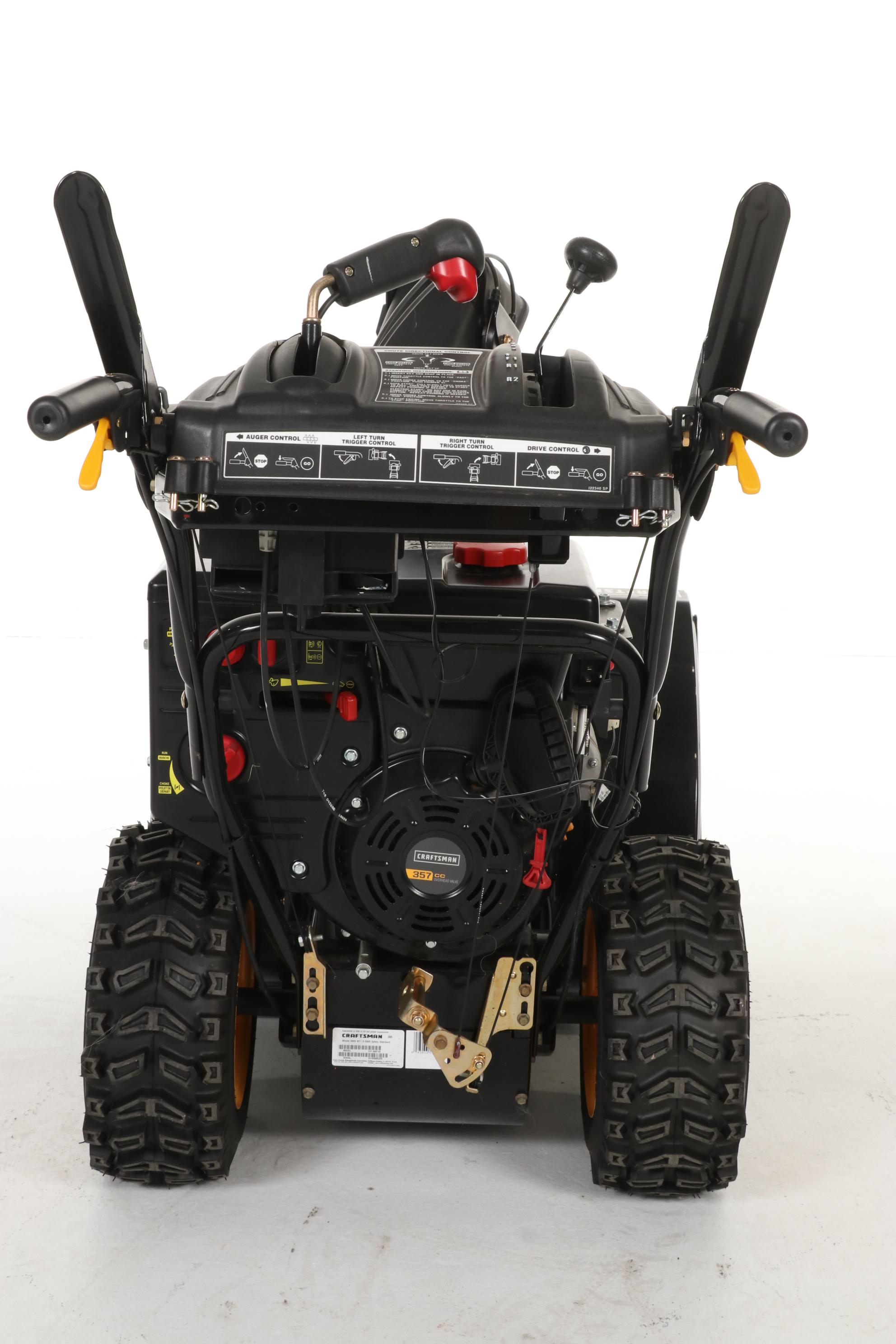 Craftsman 28" Clearing Width Electric Start Snow Blower