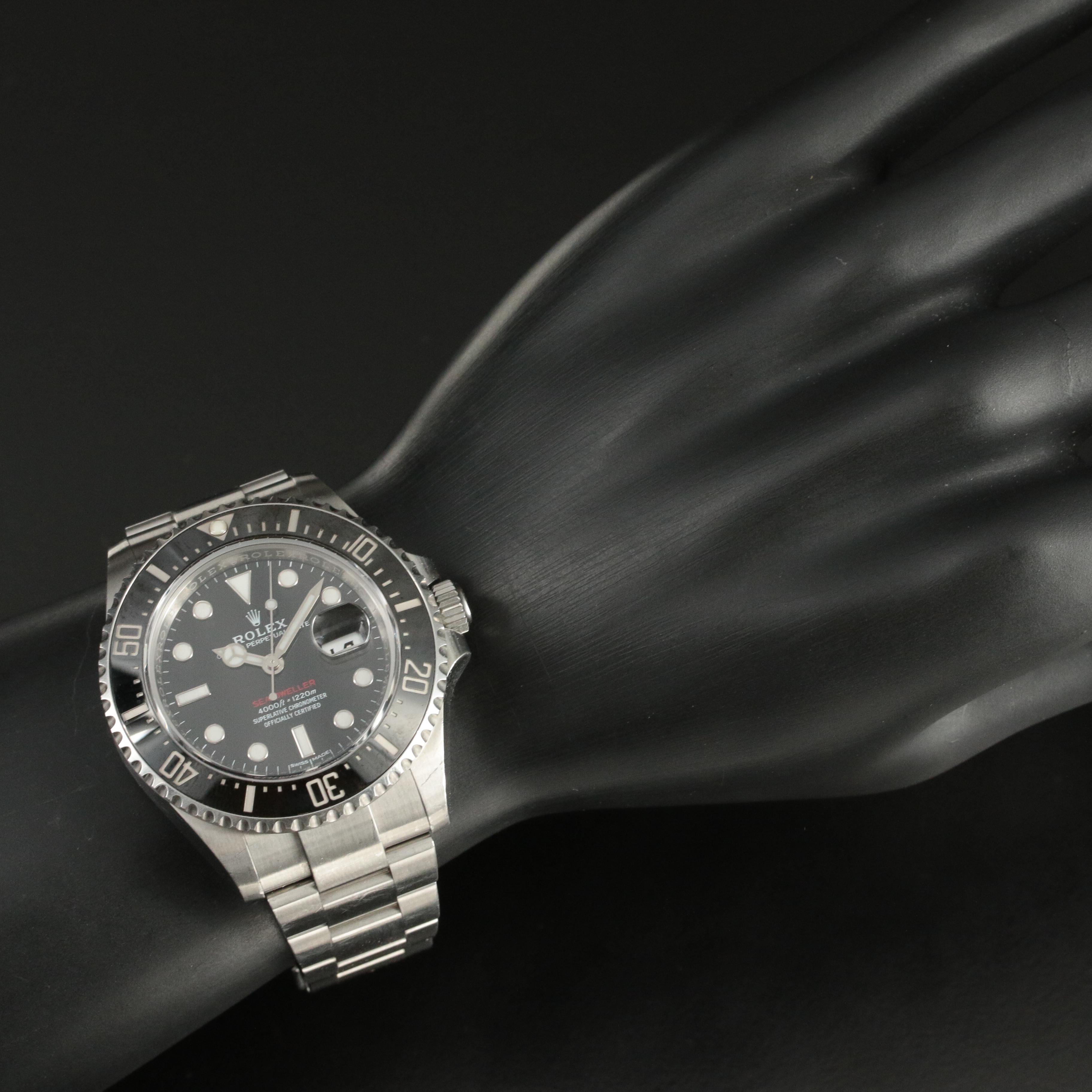 Rolex Sea-Dweller Red Oyster Perpetual Date Watch