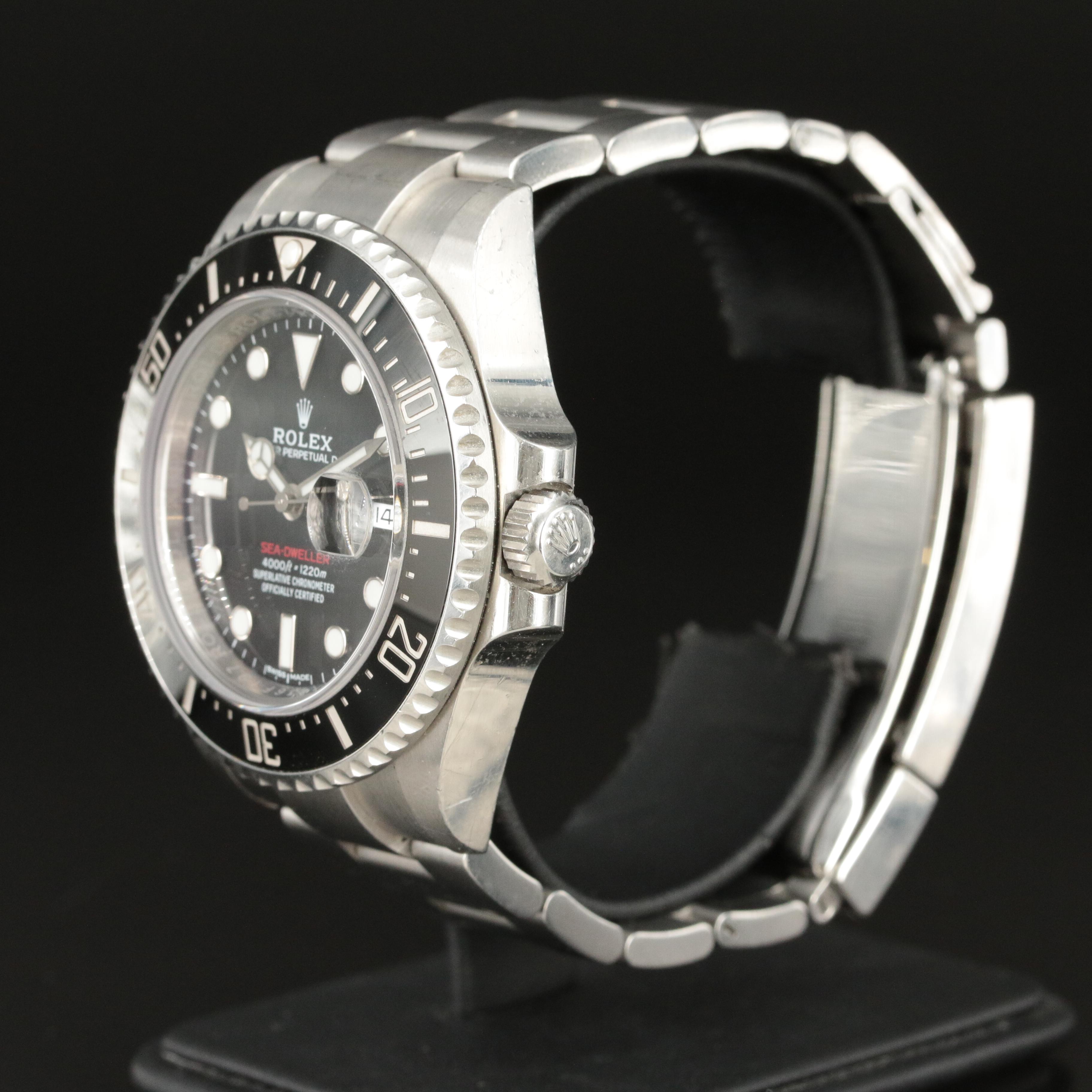 Rolex Sea-Dweller Red Oyster Perpetual Date Watch