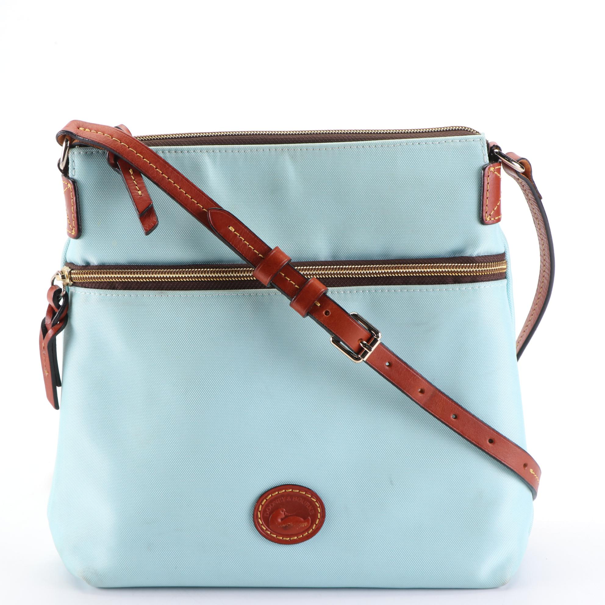 Tory Burch Robinson Tote in Leather and Dooney & Bourke Nylon Crossbody Bag