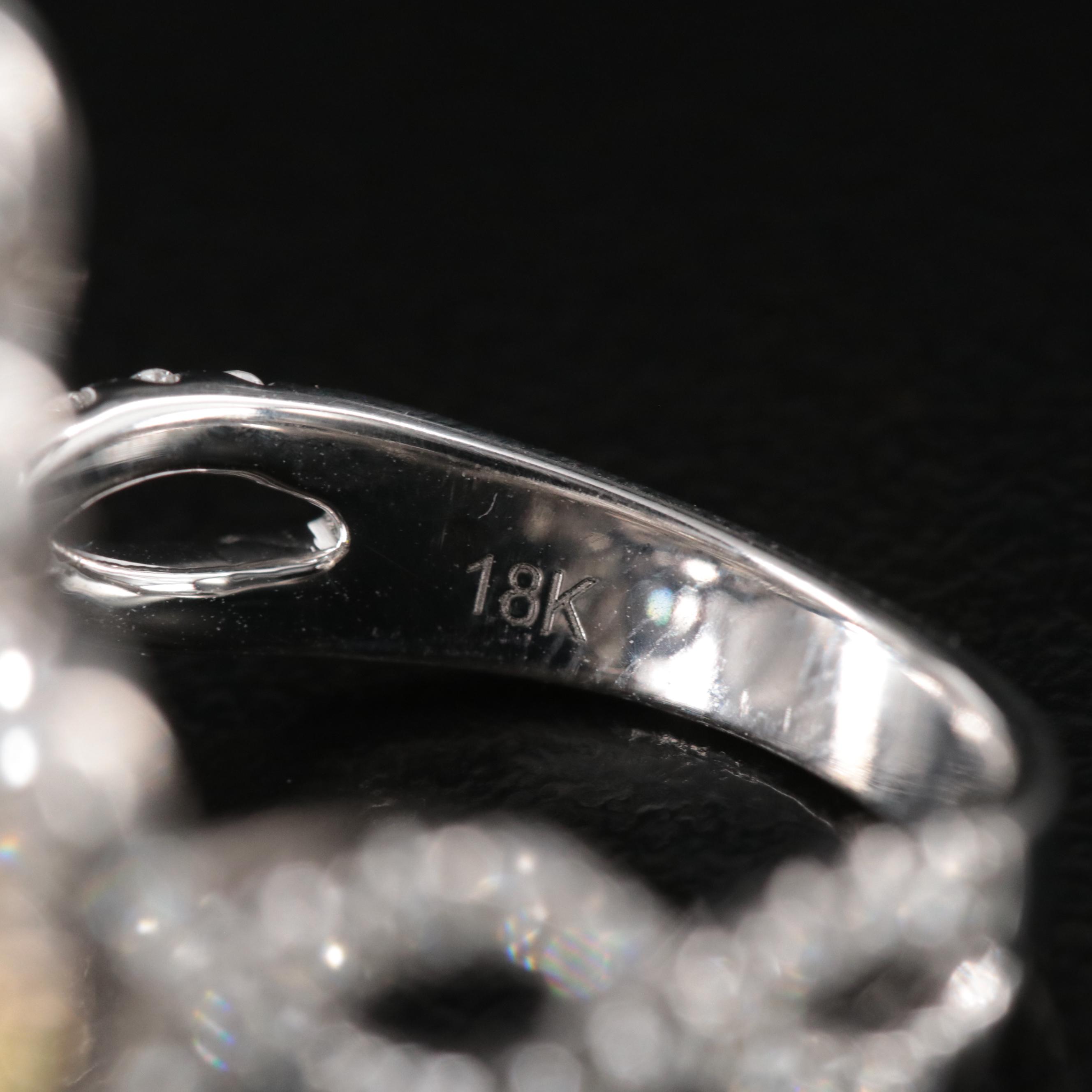 Modani Jewels 18K 3.08 CTW Diamond Ring Including Fancy Color Diamonds