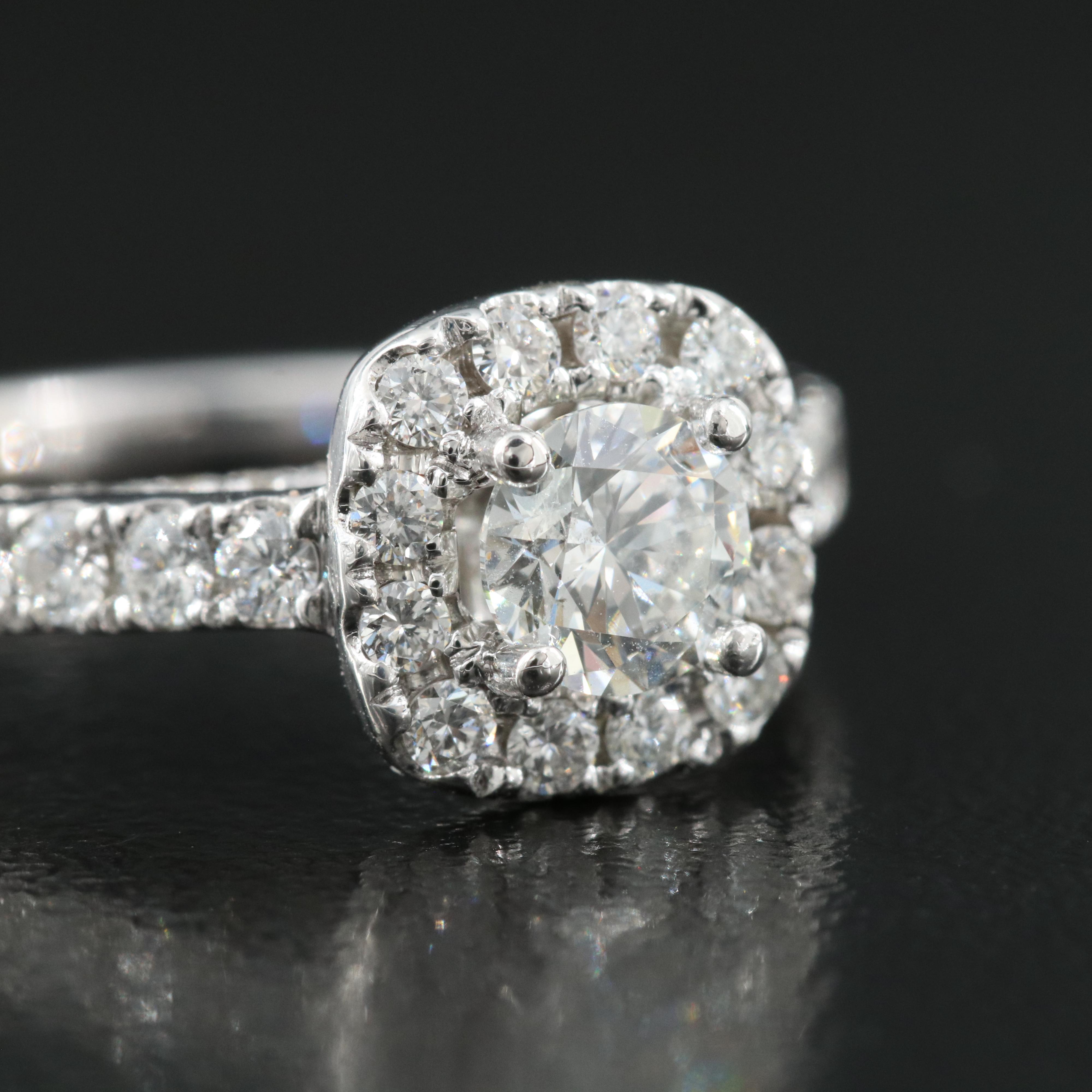 14K 1.19 CTW Diamond Ring