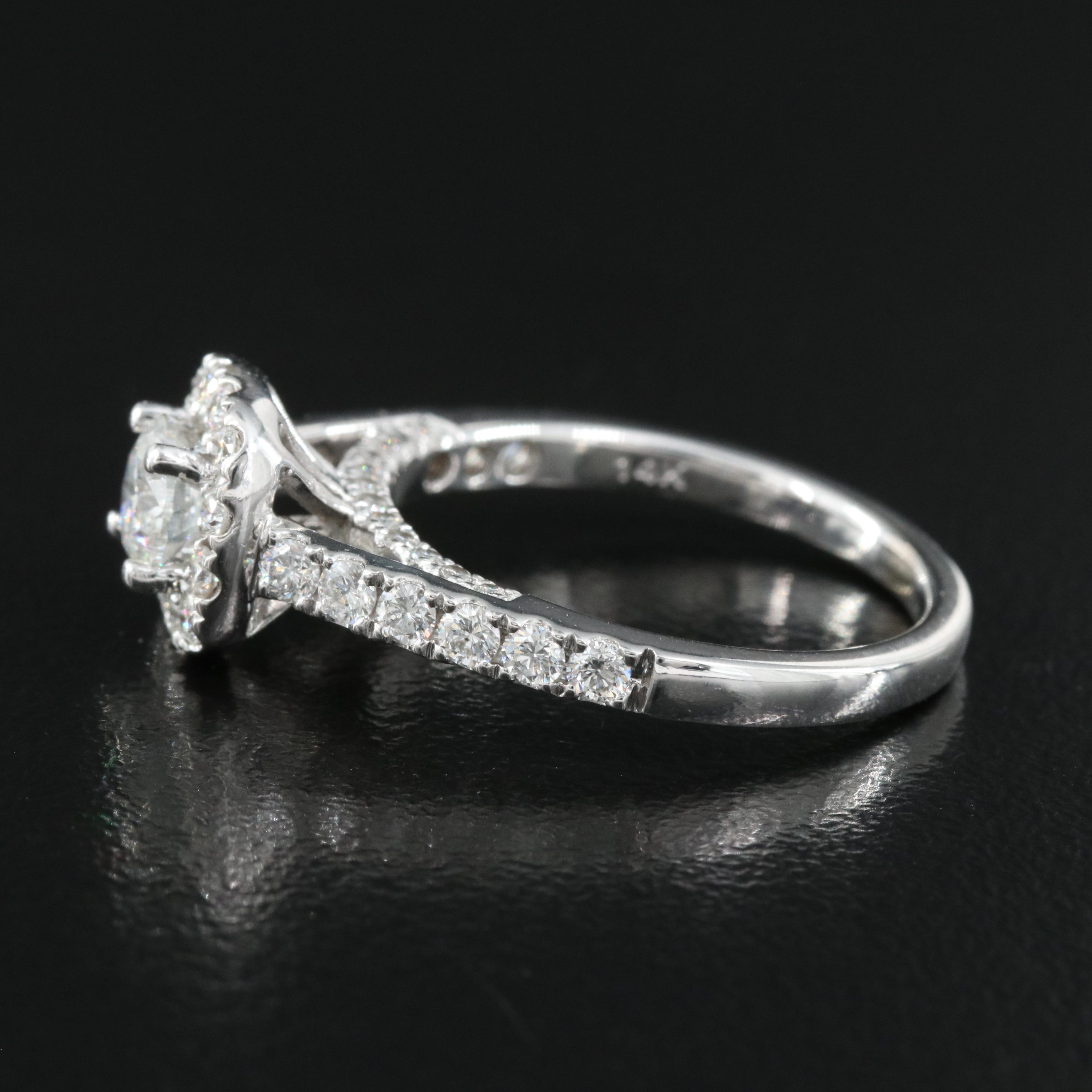 14K 1.19 CTW Diamond Ring