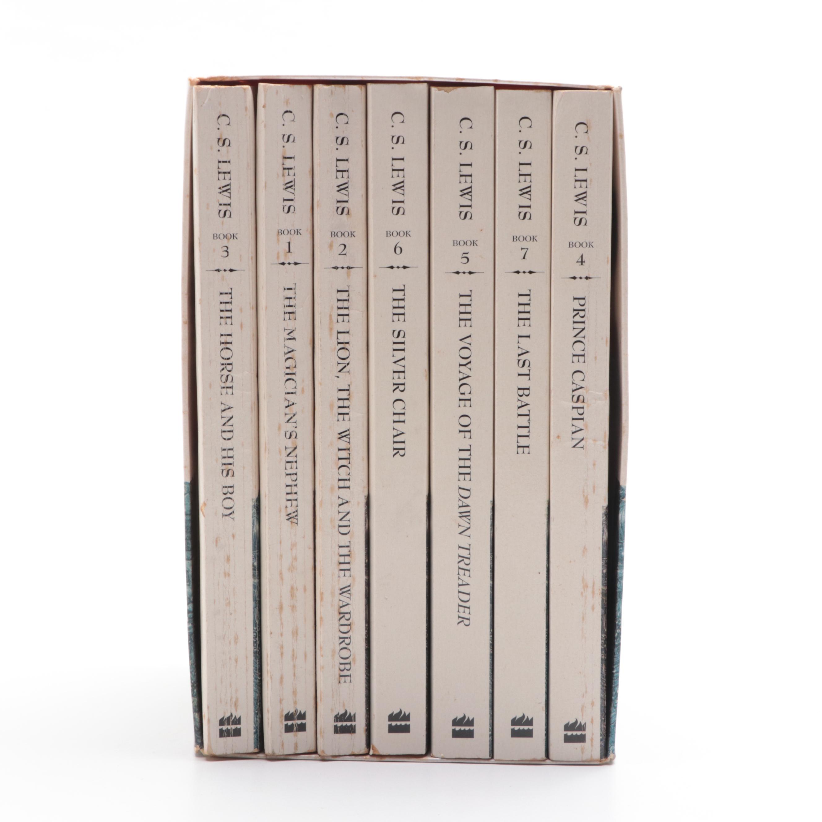 "The Chronicles of Narnia" Complete Series Box Set by C. S. Lewis, 1994