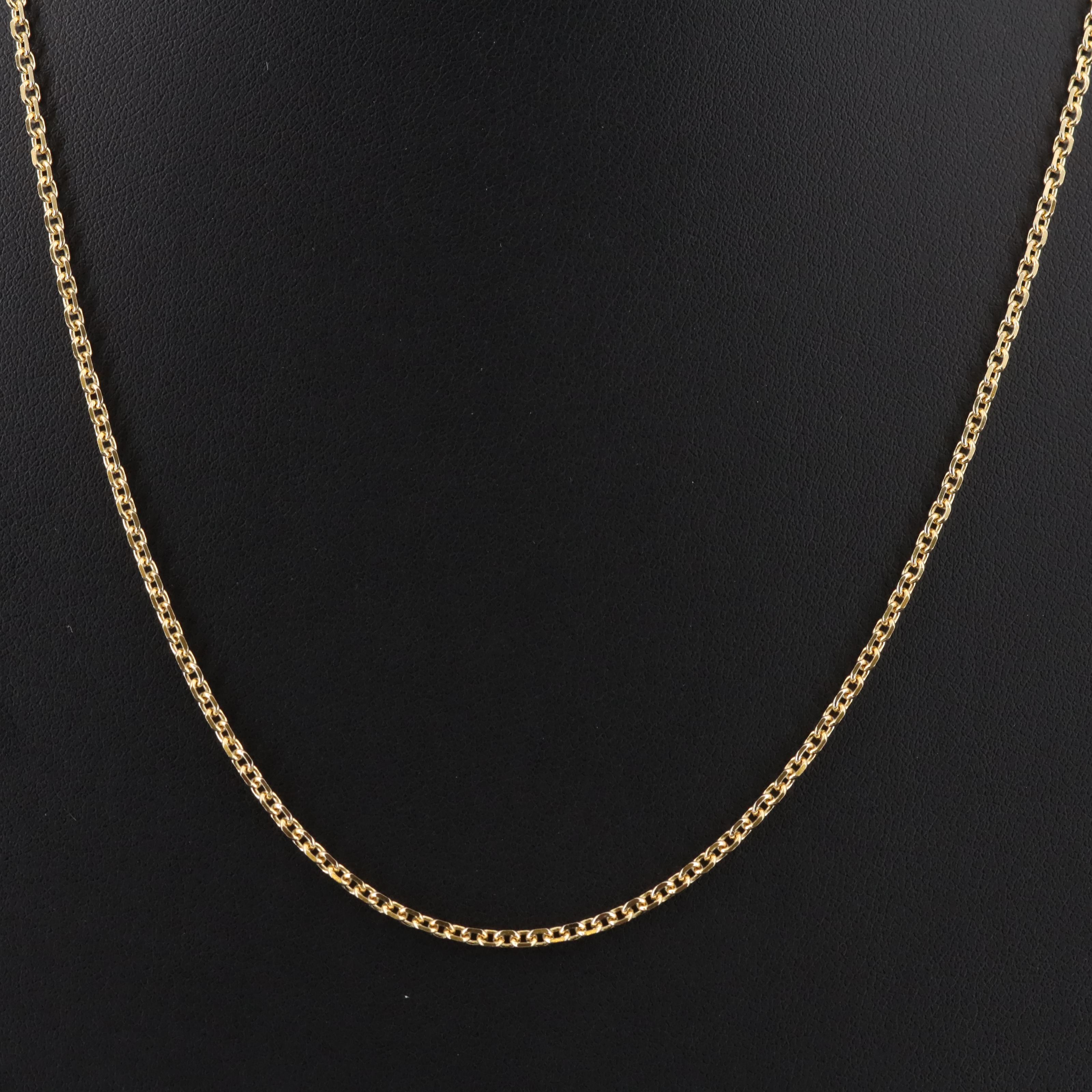 14K Cable Link Necklace
