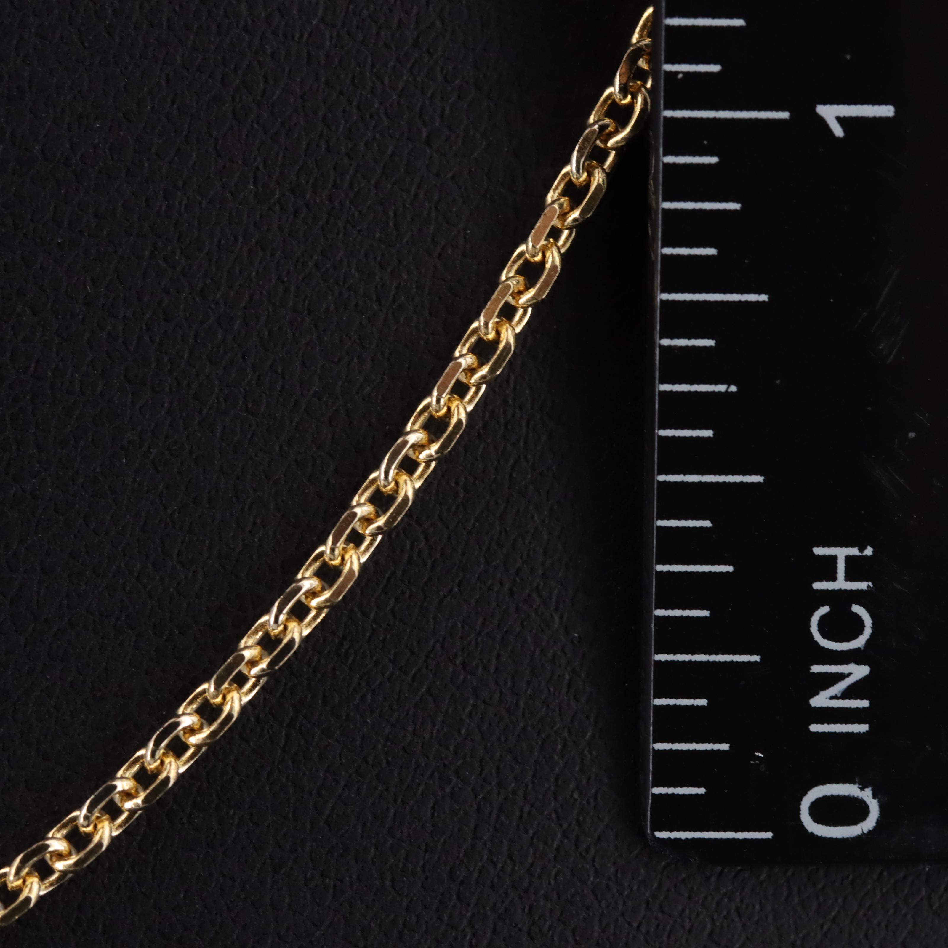 14K Cable Link Necklace