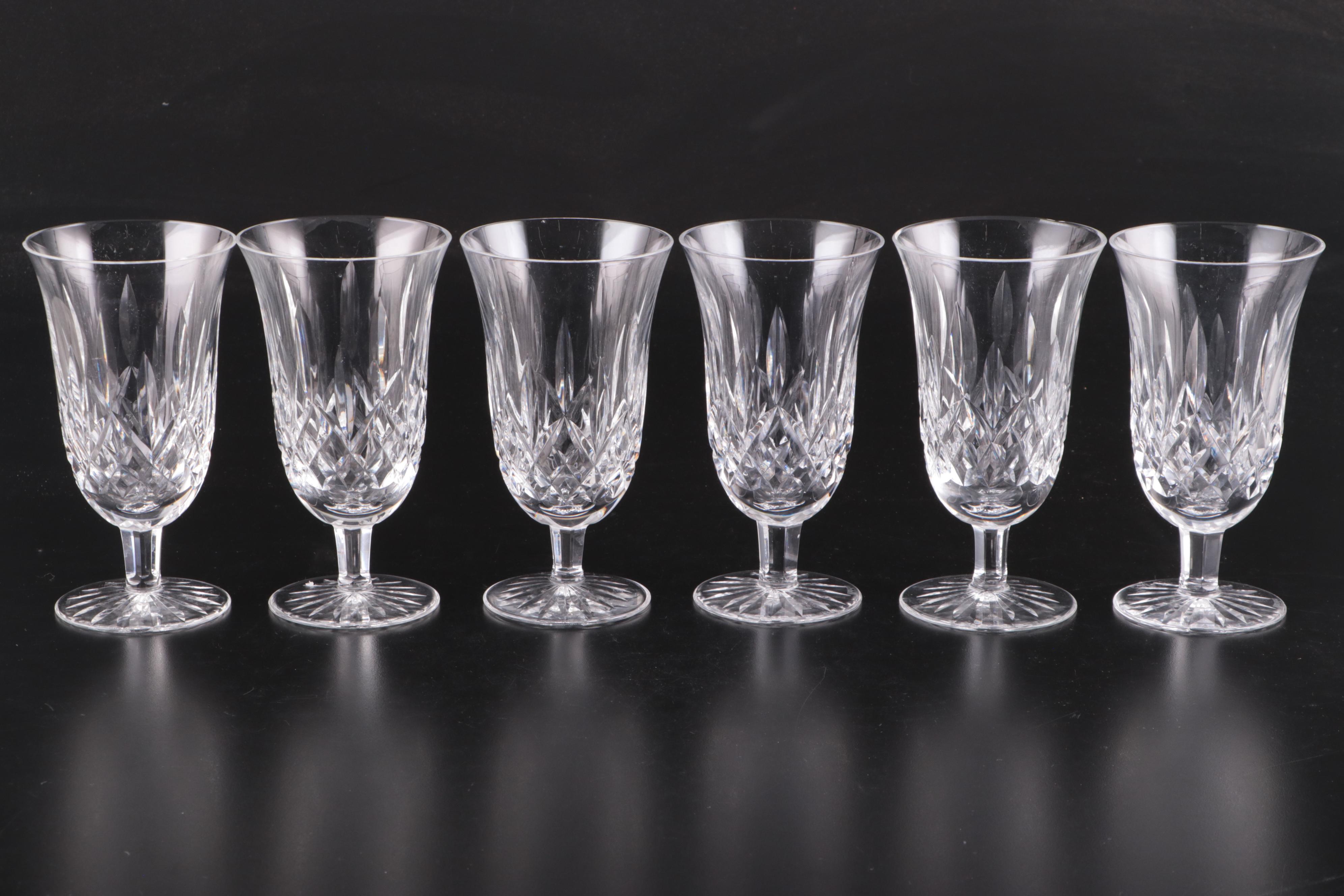 Waterford Crystal "Lismore" Iced Tea Glasses