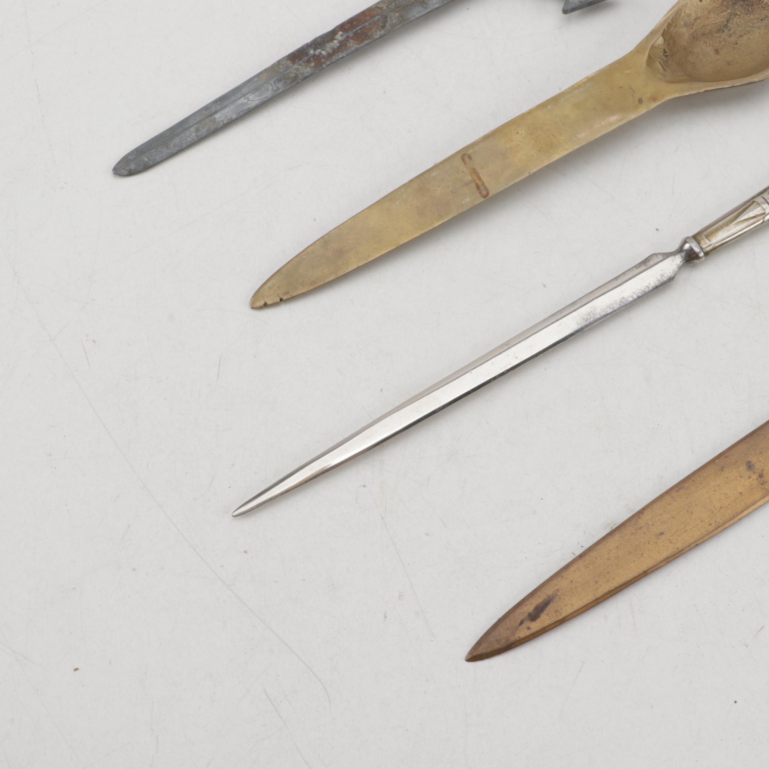 Metal Arts Co. Bronze Letter Opener with Other Letter Openers and More