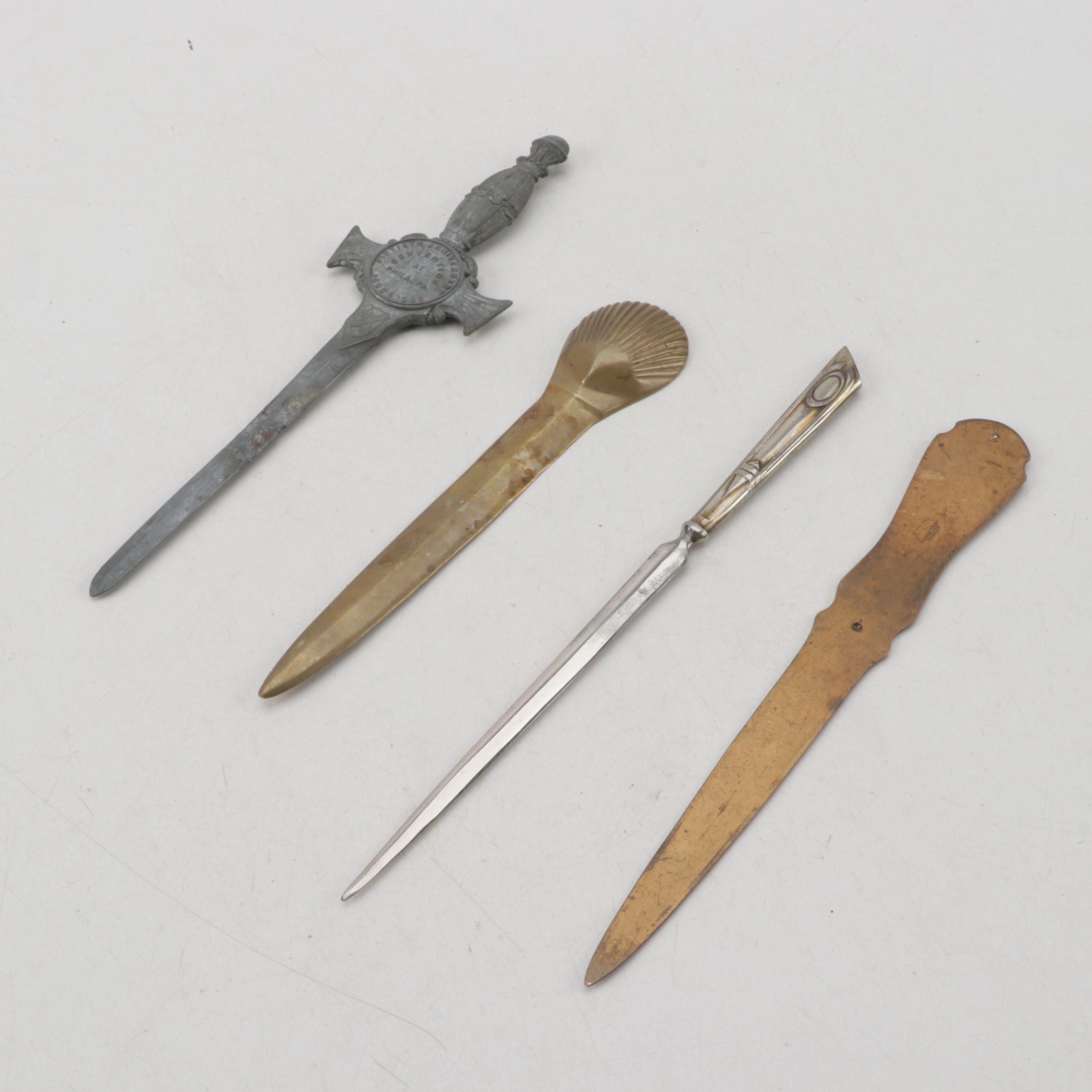 Metal Arts Co. Bronze Letter Opener with Other Letter Openers and More