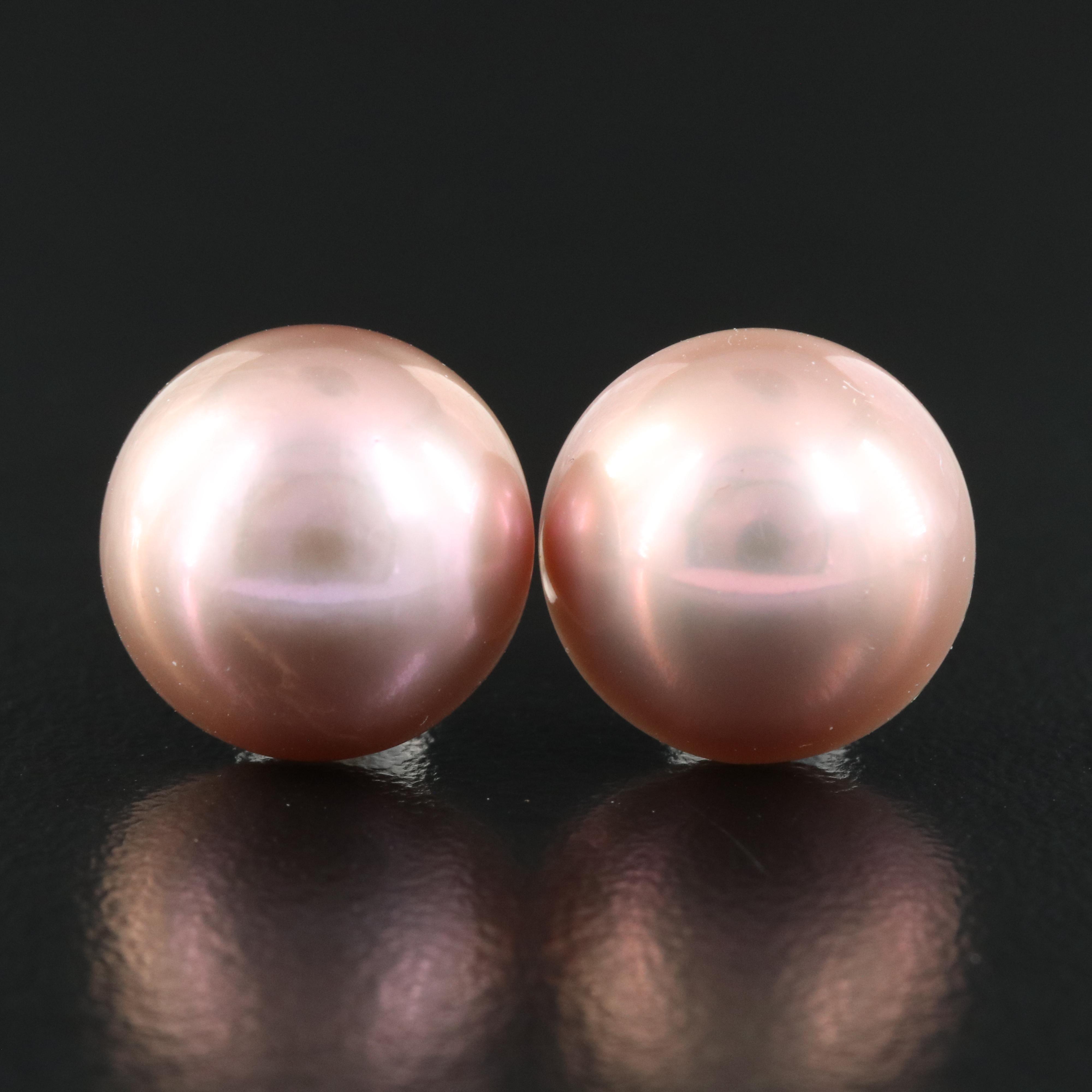 18K Pearl Earrings