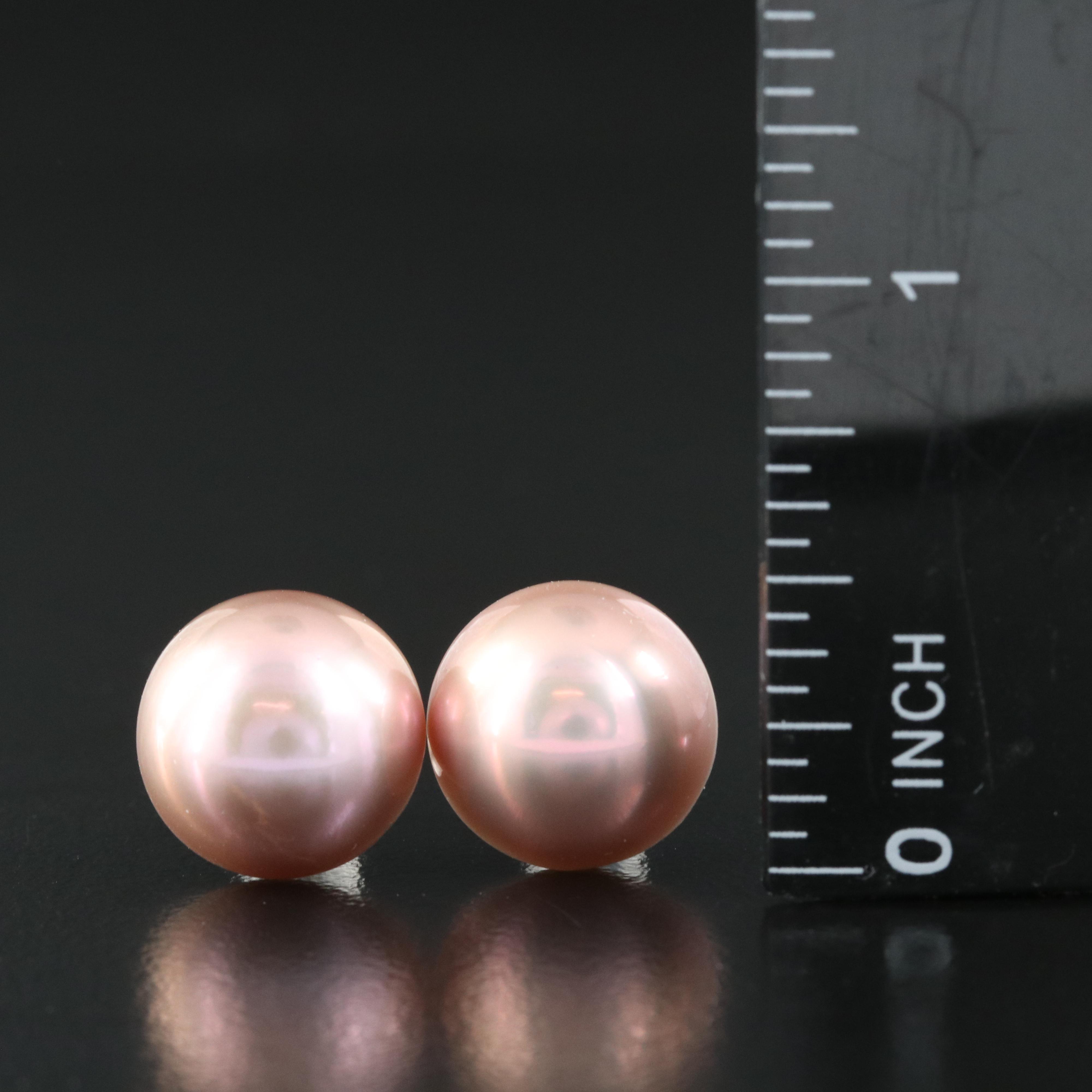 18K Pearl Earrings