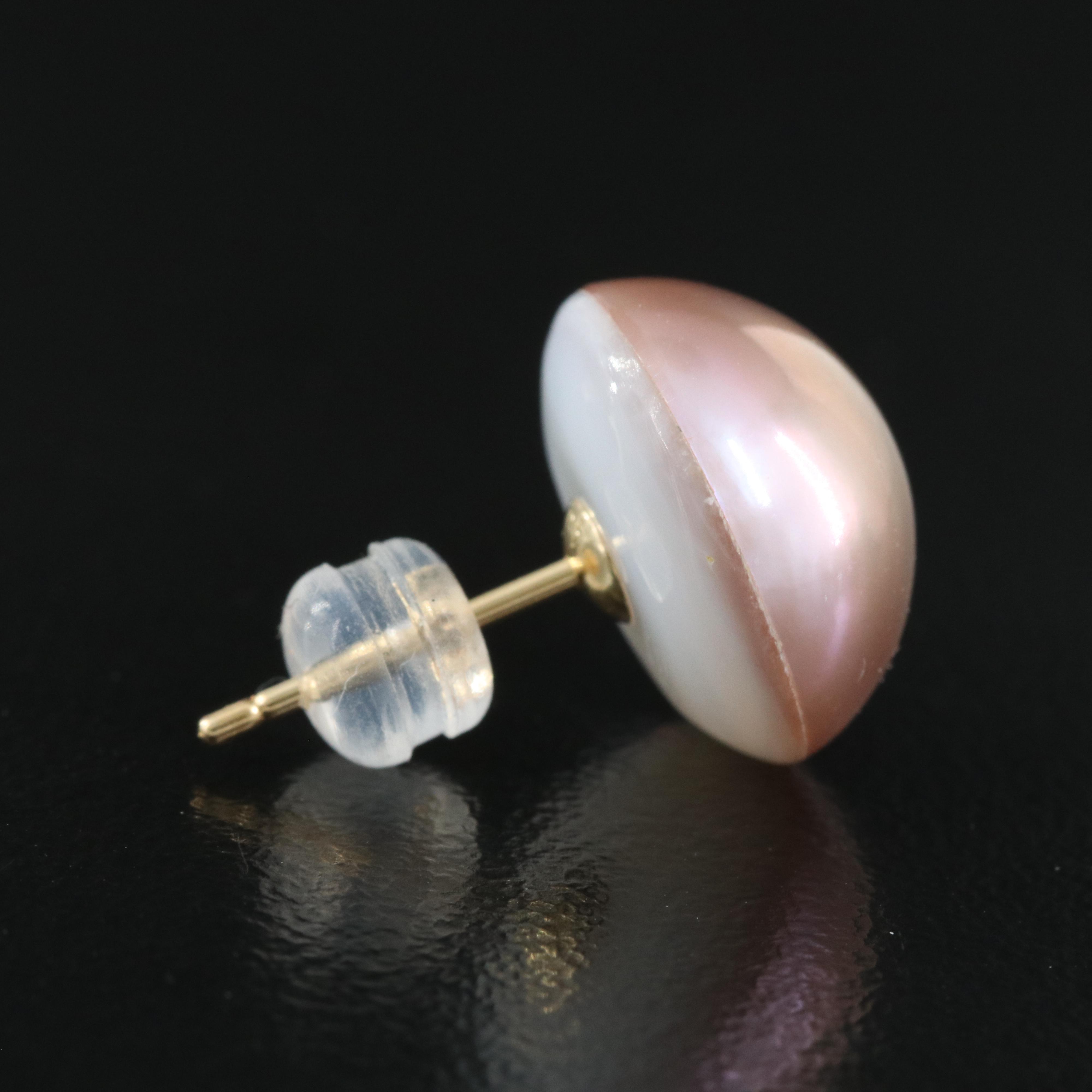 18K Pearl Earrings