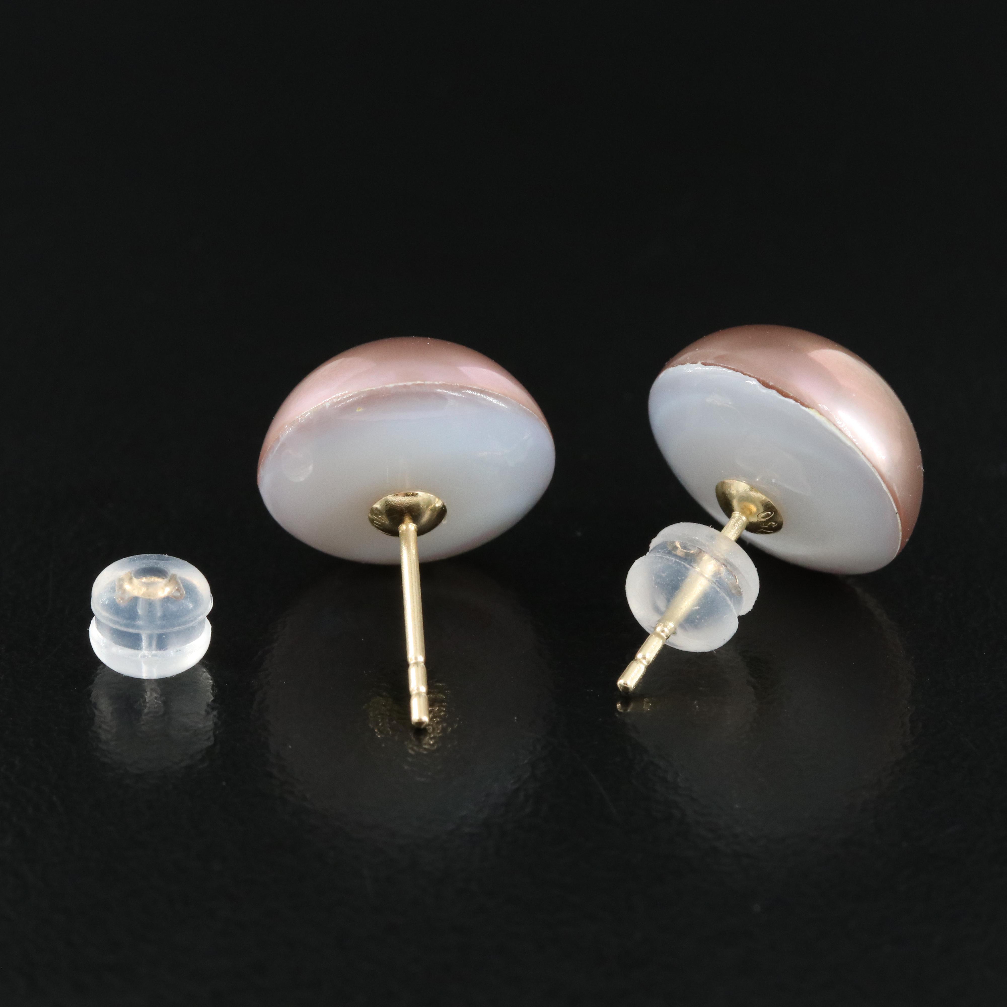 18K Pearl Earrings
