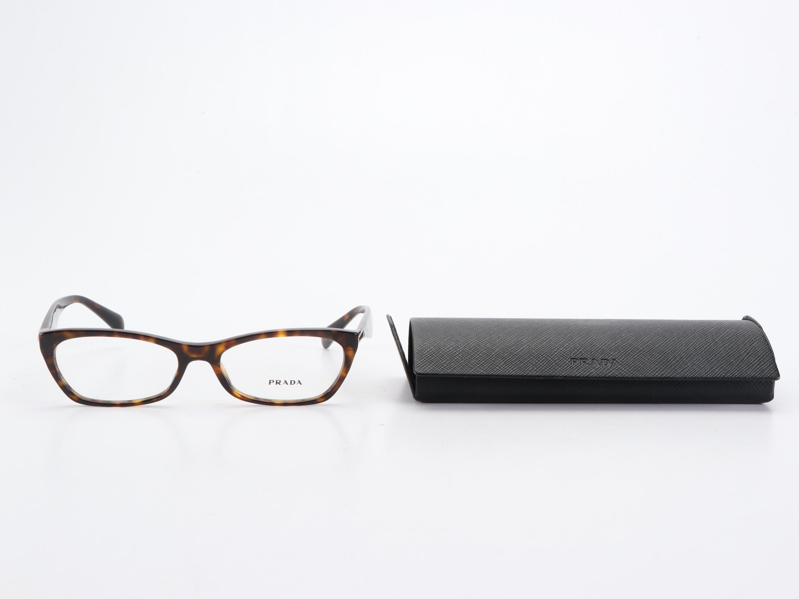 Prada VPR 15P Eyeglasses with Case