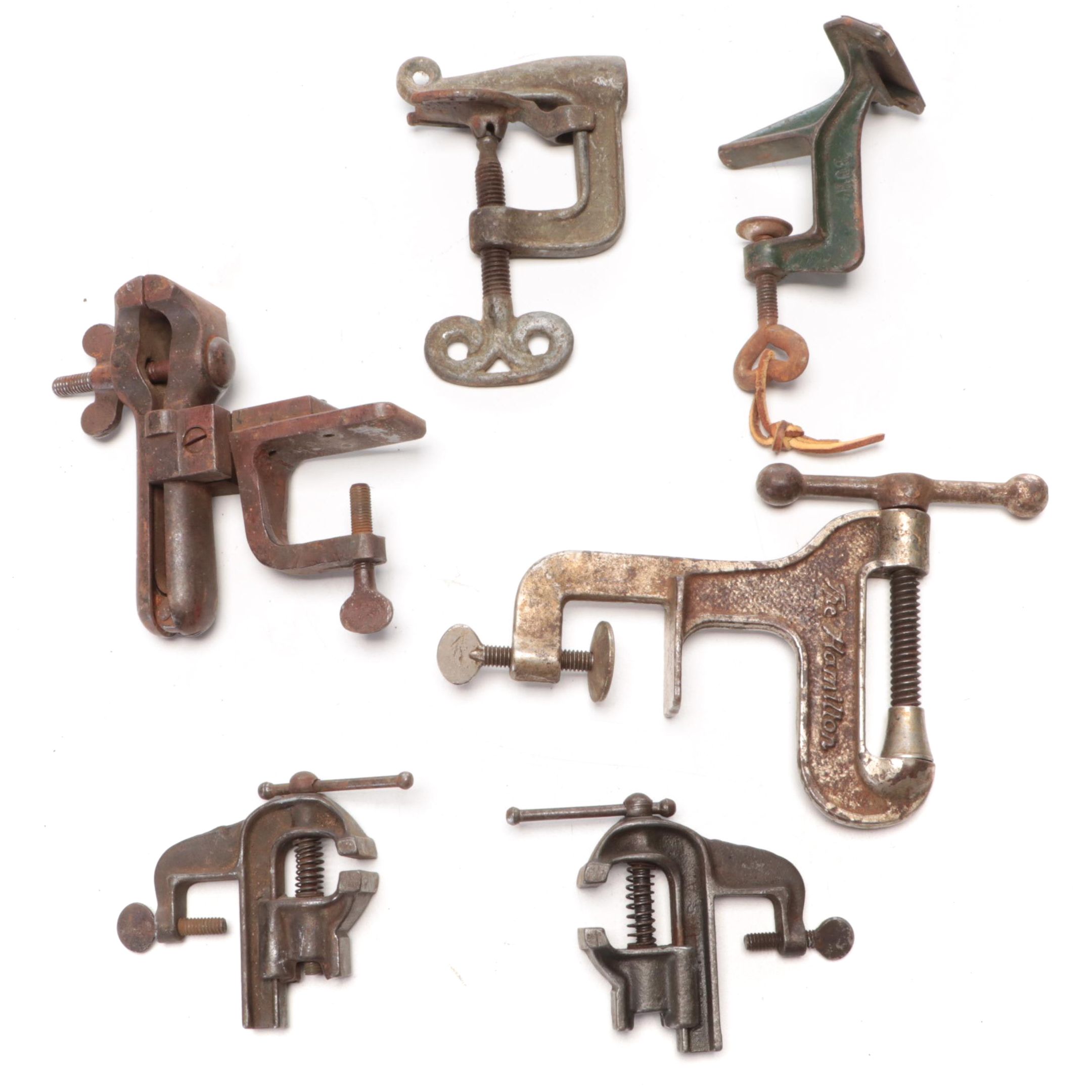 The Hamilton Nutcracker Vice with Cast Iron Bench Vices EBTH