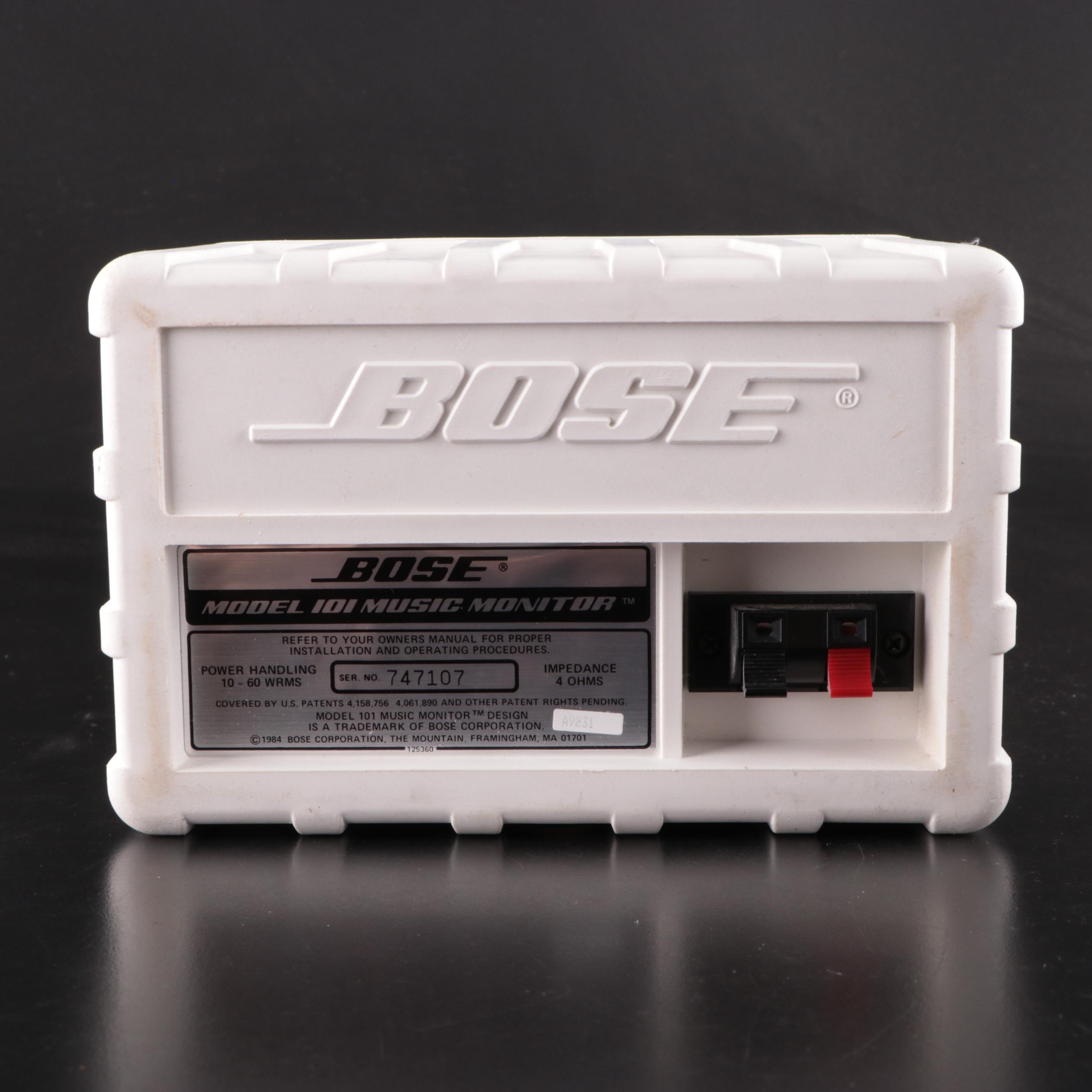 Bose Model 101 Music Monitor Indoor/Outdoor Speakers