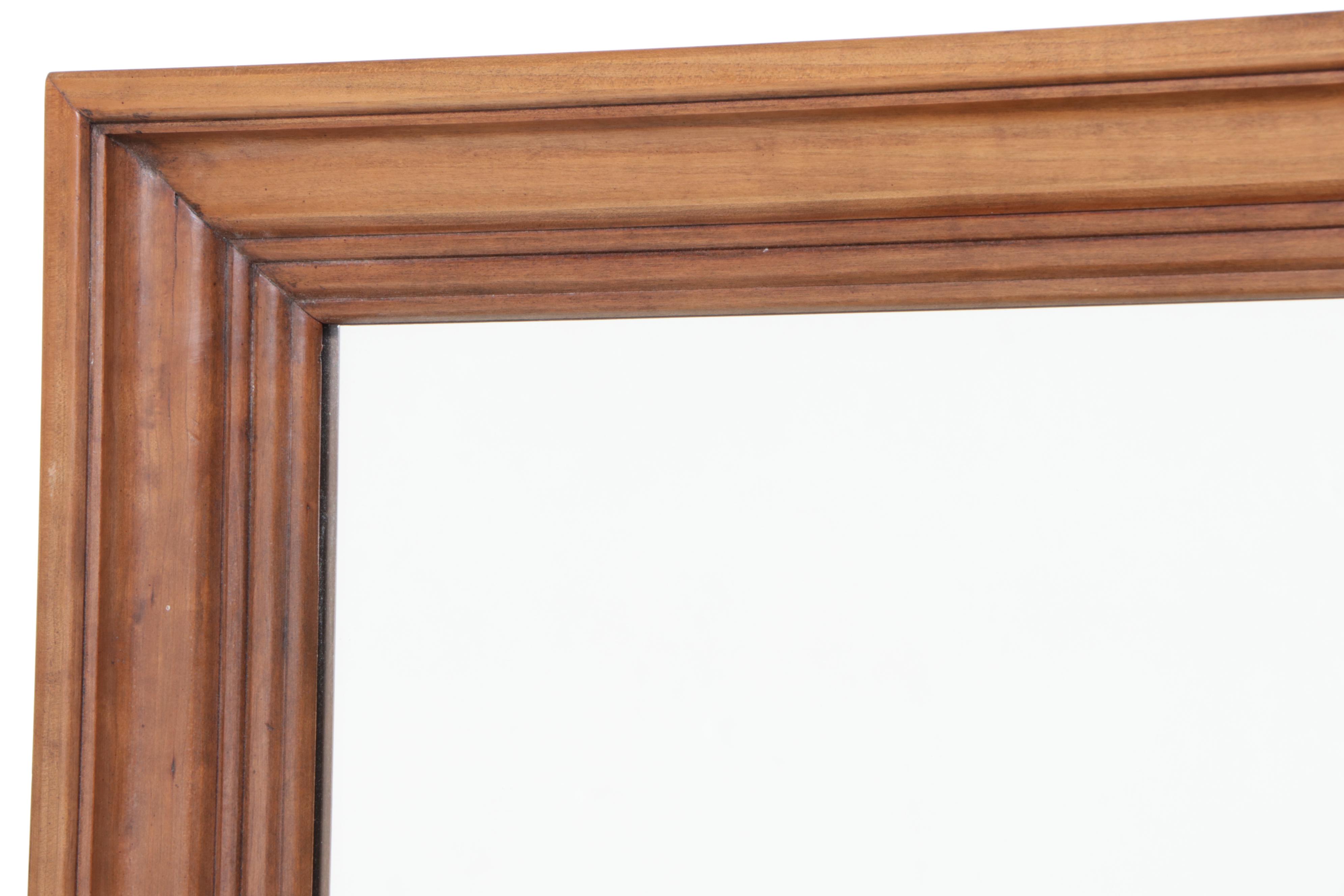 American Colonial Style Fruitwood Dresser with Mirror, 1980s