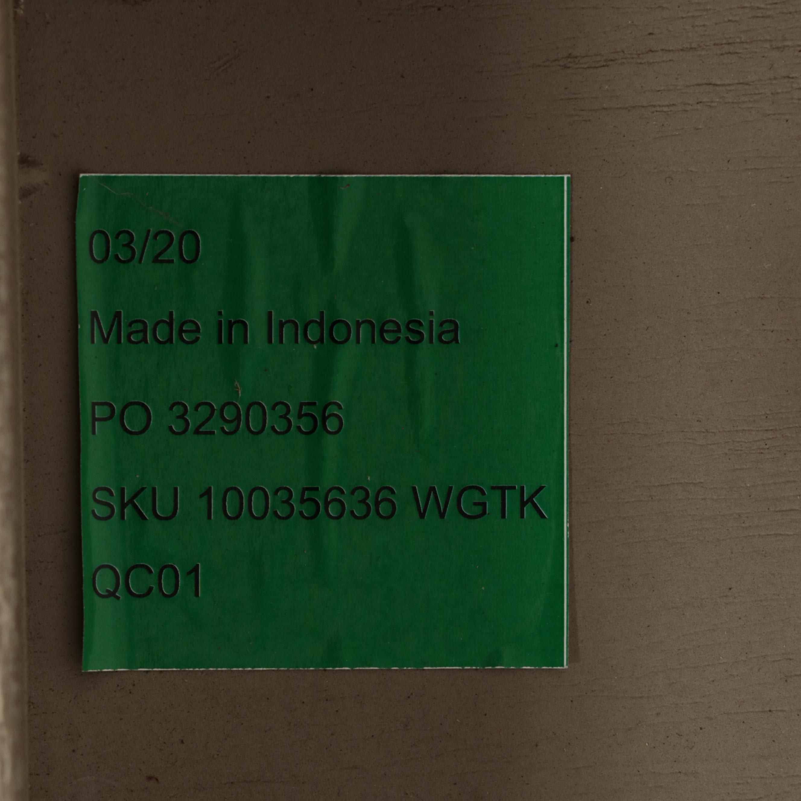 Restoration Hardware Slatted Wood Patio Accent Tables