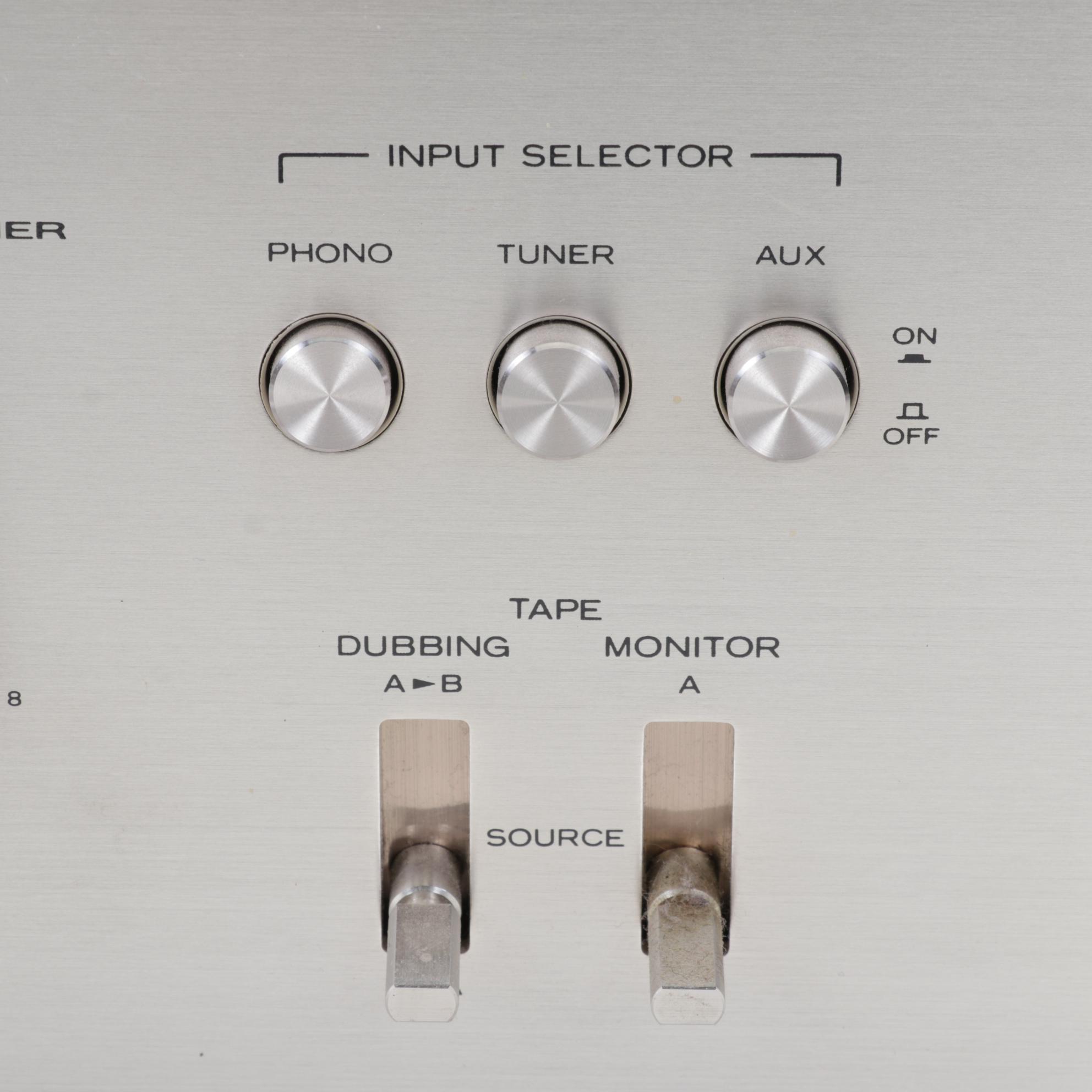 Stereo System with Kenwood Amplifier and Tuner and Denon CD Changer