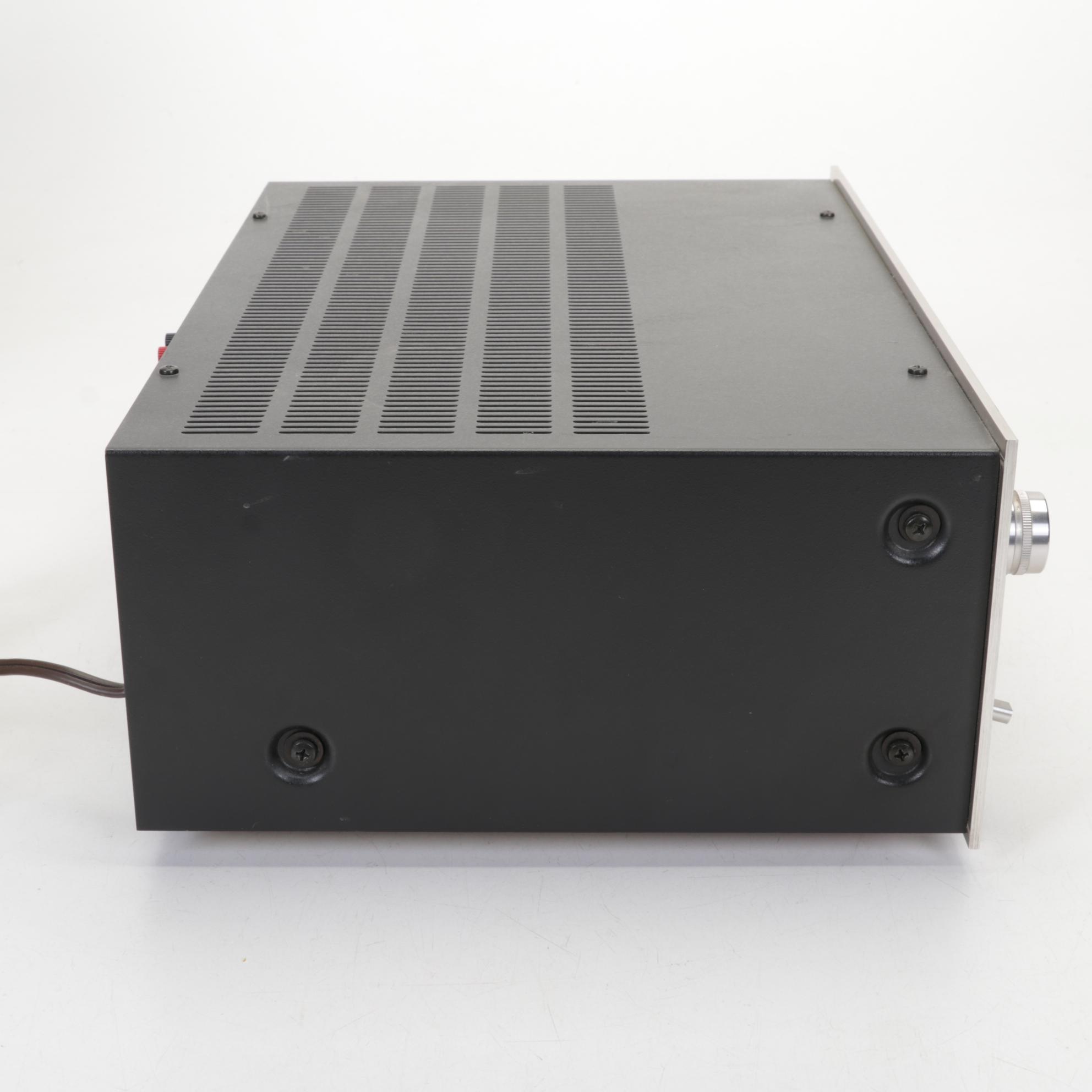 Stereo System with Kenwood Amplifier and Tuner and Denon CD Changer