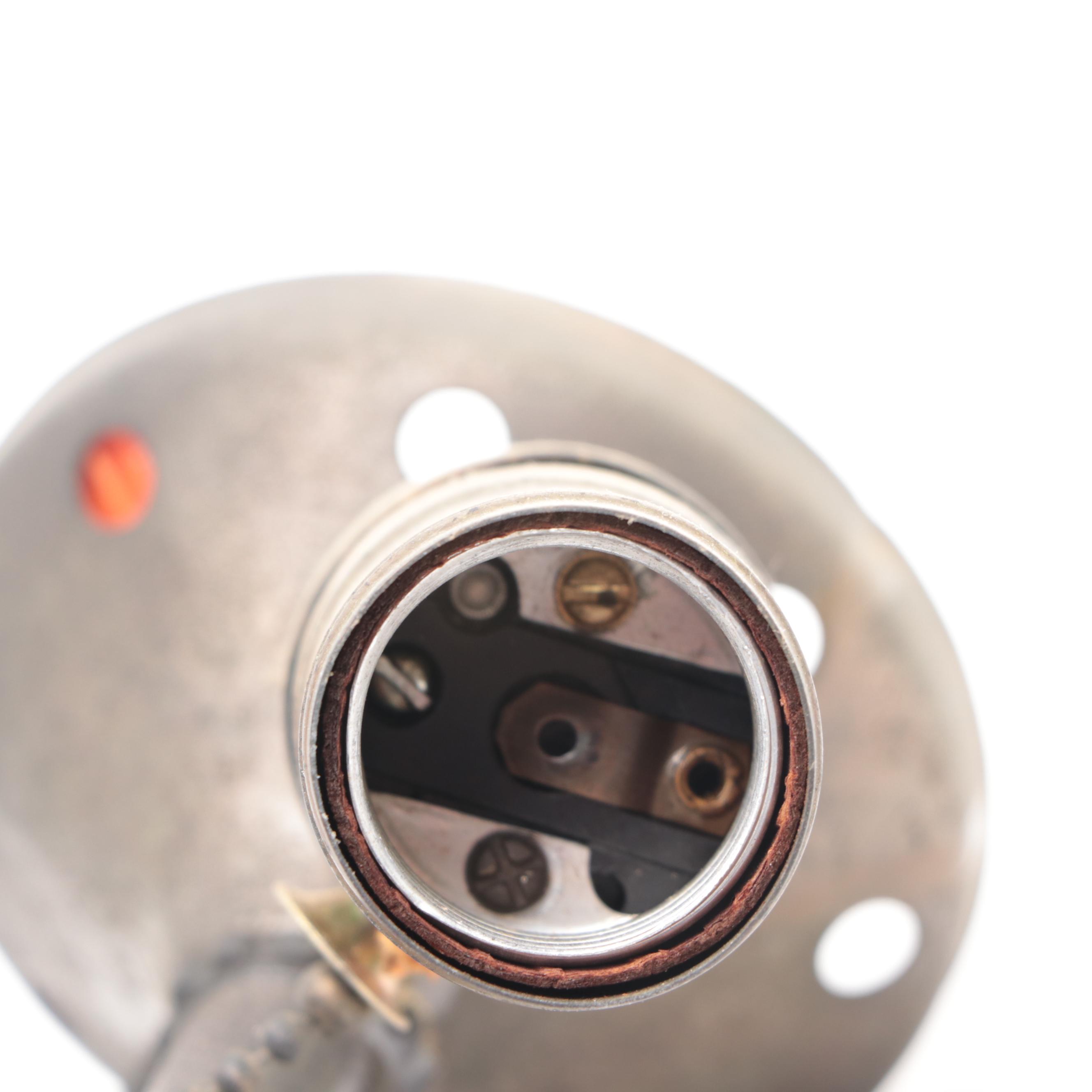 Art Nouveau Bent Slag Glass Panel and Beaded Table Lamp