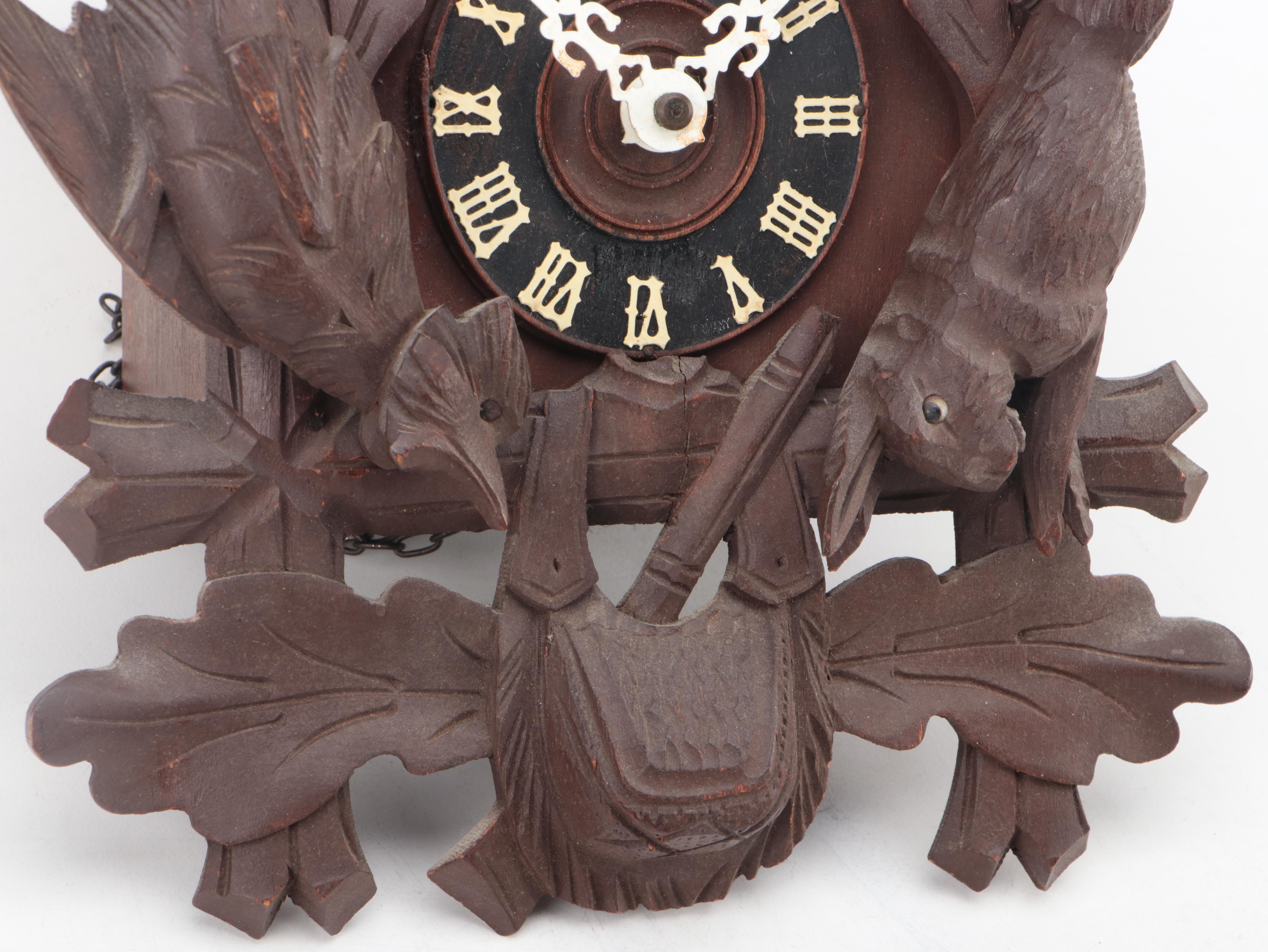 Schatz German Wooden Cuckoo Clock