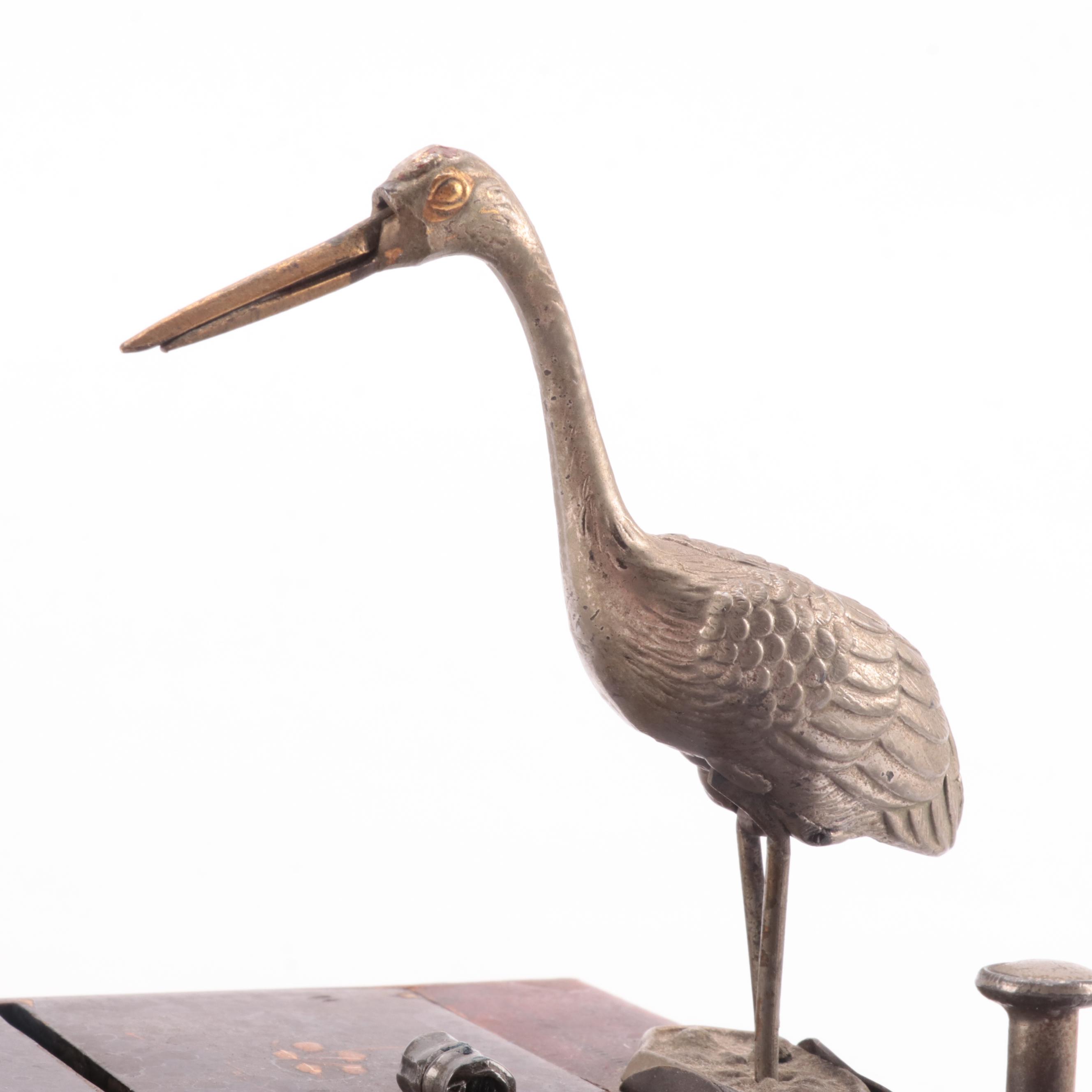 Japanese Mechanical Cigarette Dispenser, Occupied Japan Piano Music Box