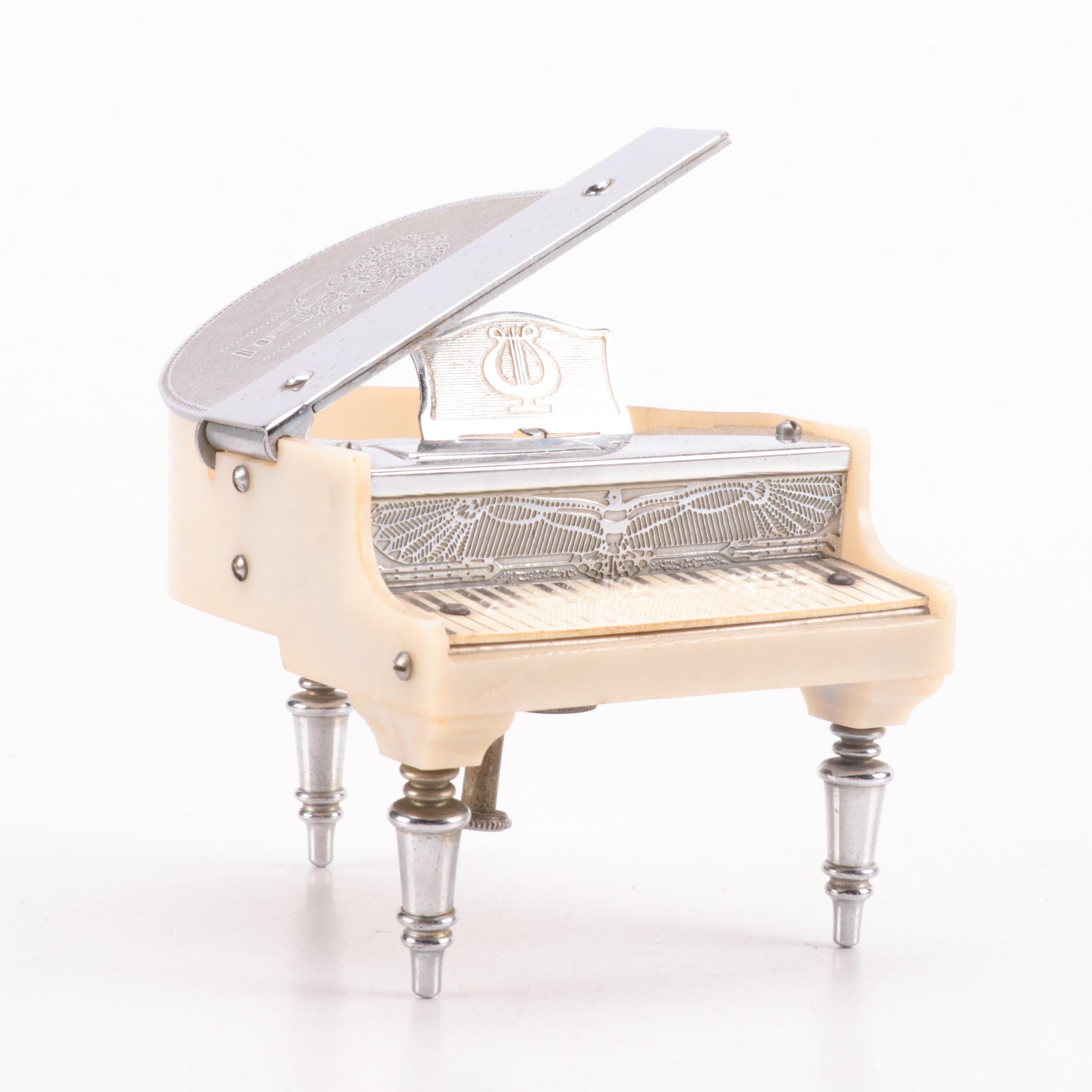 Japanese Mechanical Cigarette Dispenser, Occupied Japan Piano Music Box