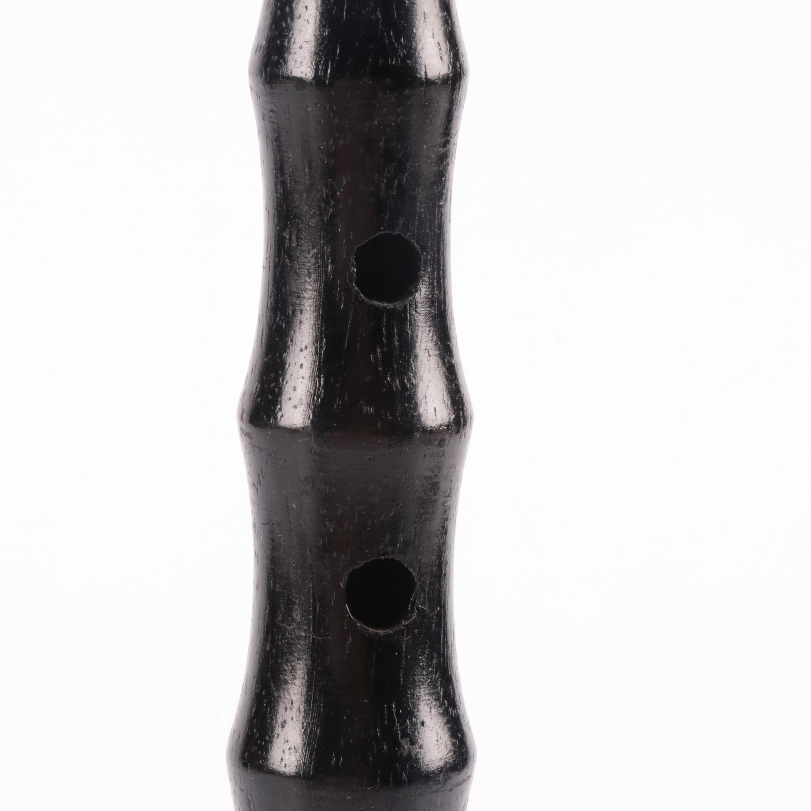 Chinese Metal and Wood Suona with Ram's Horn Signaling Trumpet