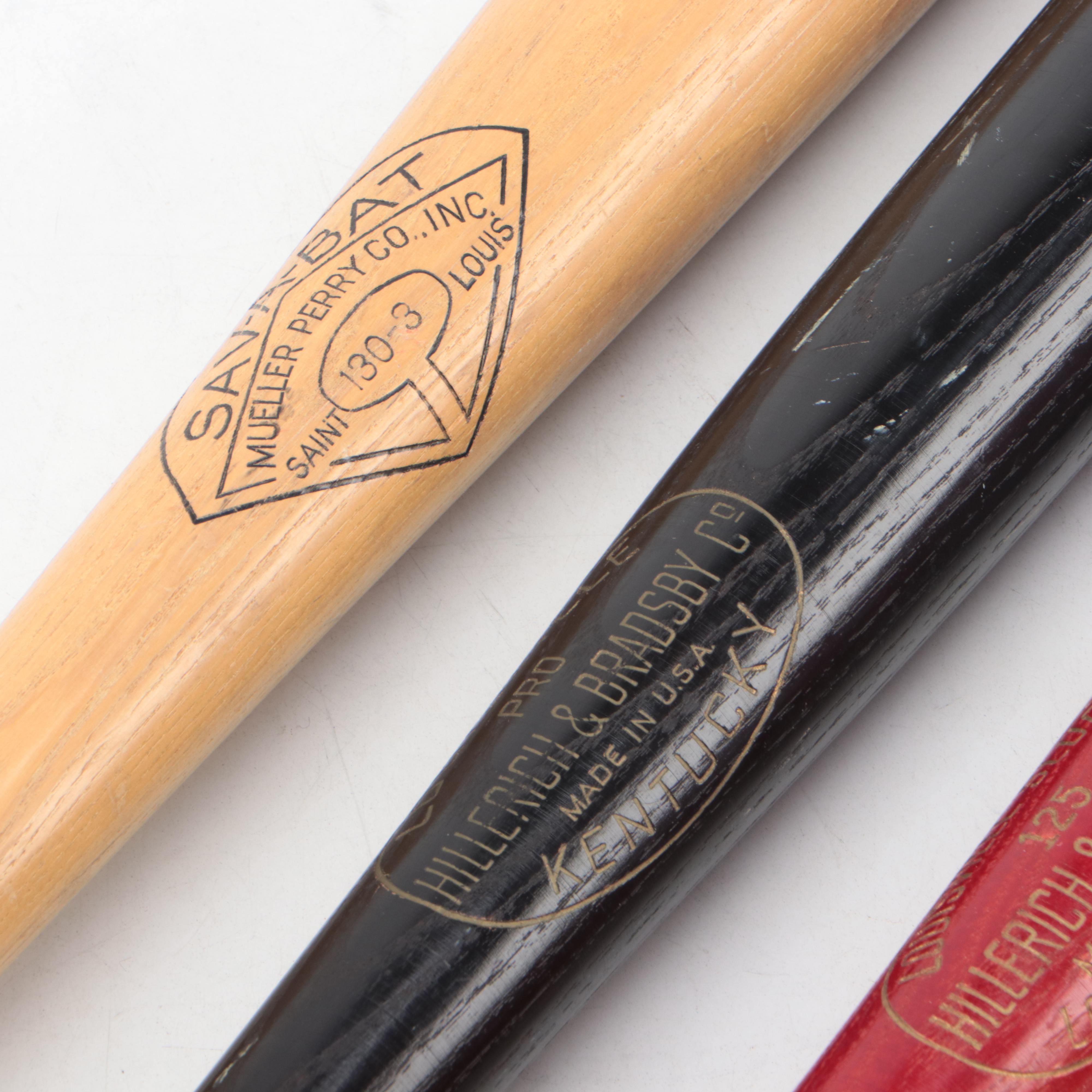 Pete Rose Signed Rawlings Bat with Mickey Mantle Signature Model Baseball Bat