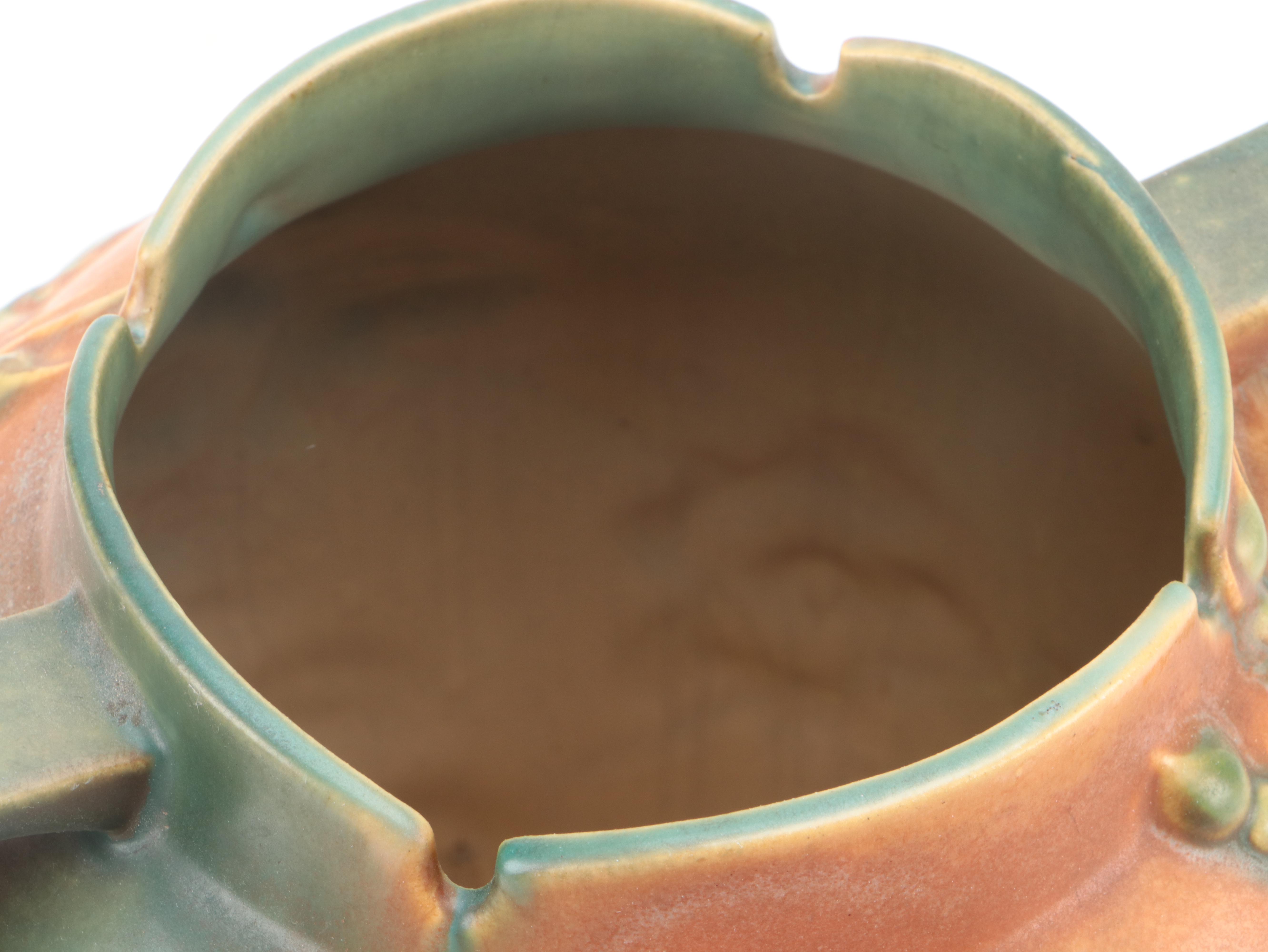 Roseville Pottery "White Rose" Vase with Roseville Price Guide