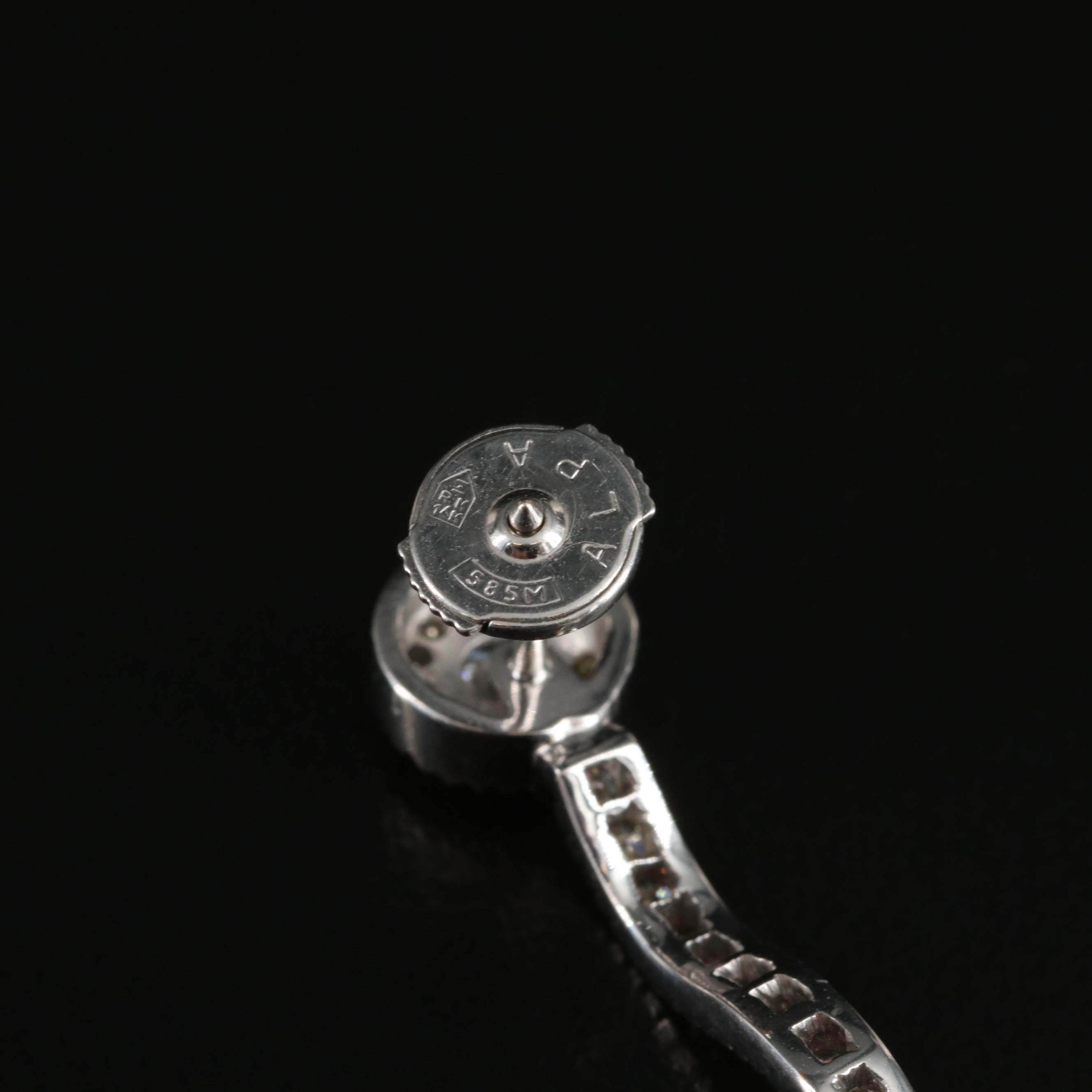 14K 10.73 CTW Diamond Pendulum Earrings