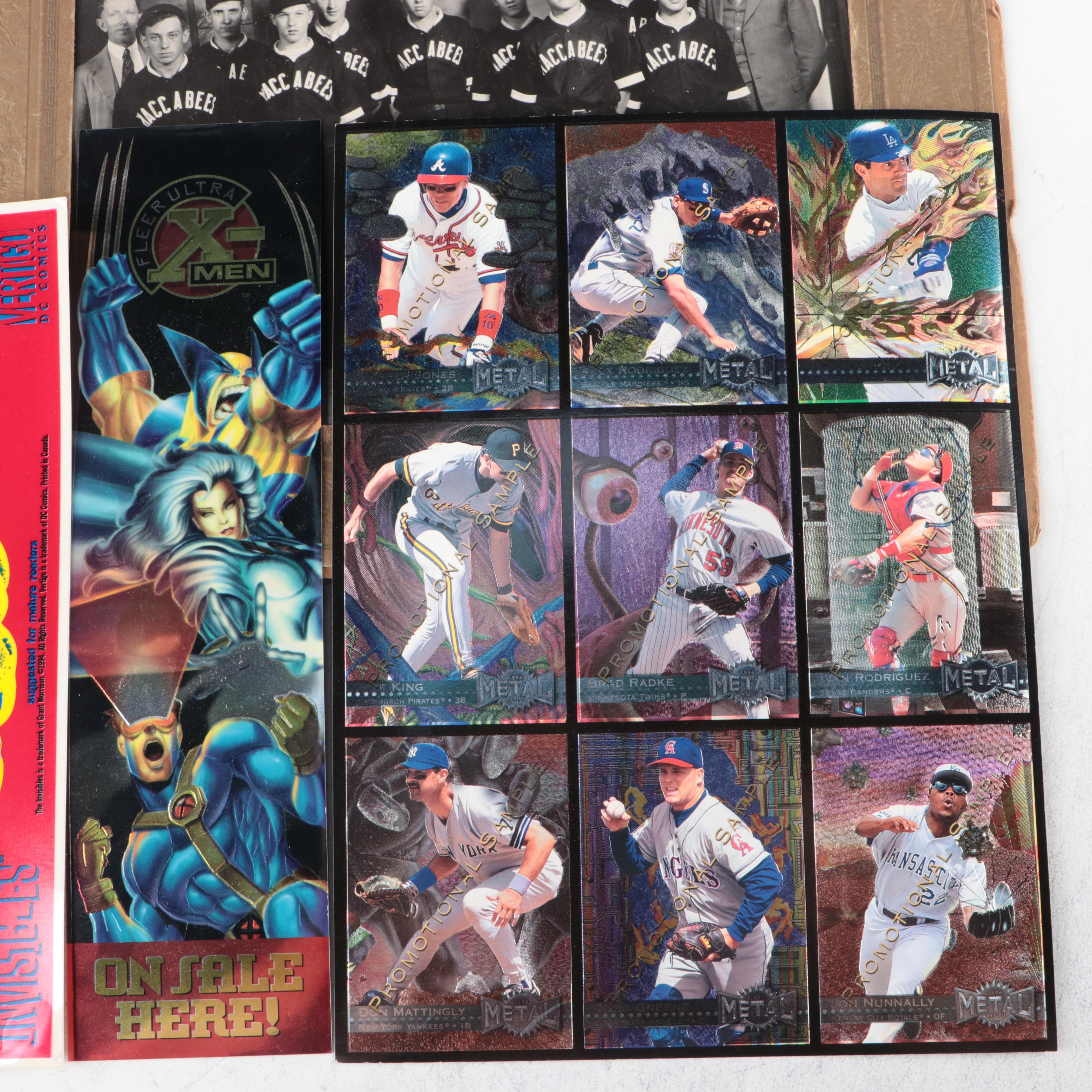 Al Simmons Signed Spawn Hot Wheels Car with Andre Wadsworth Mini Helmet, More