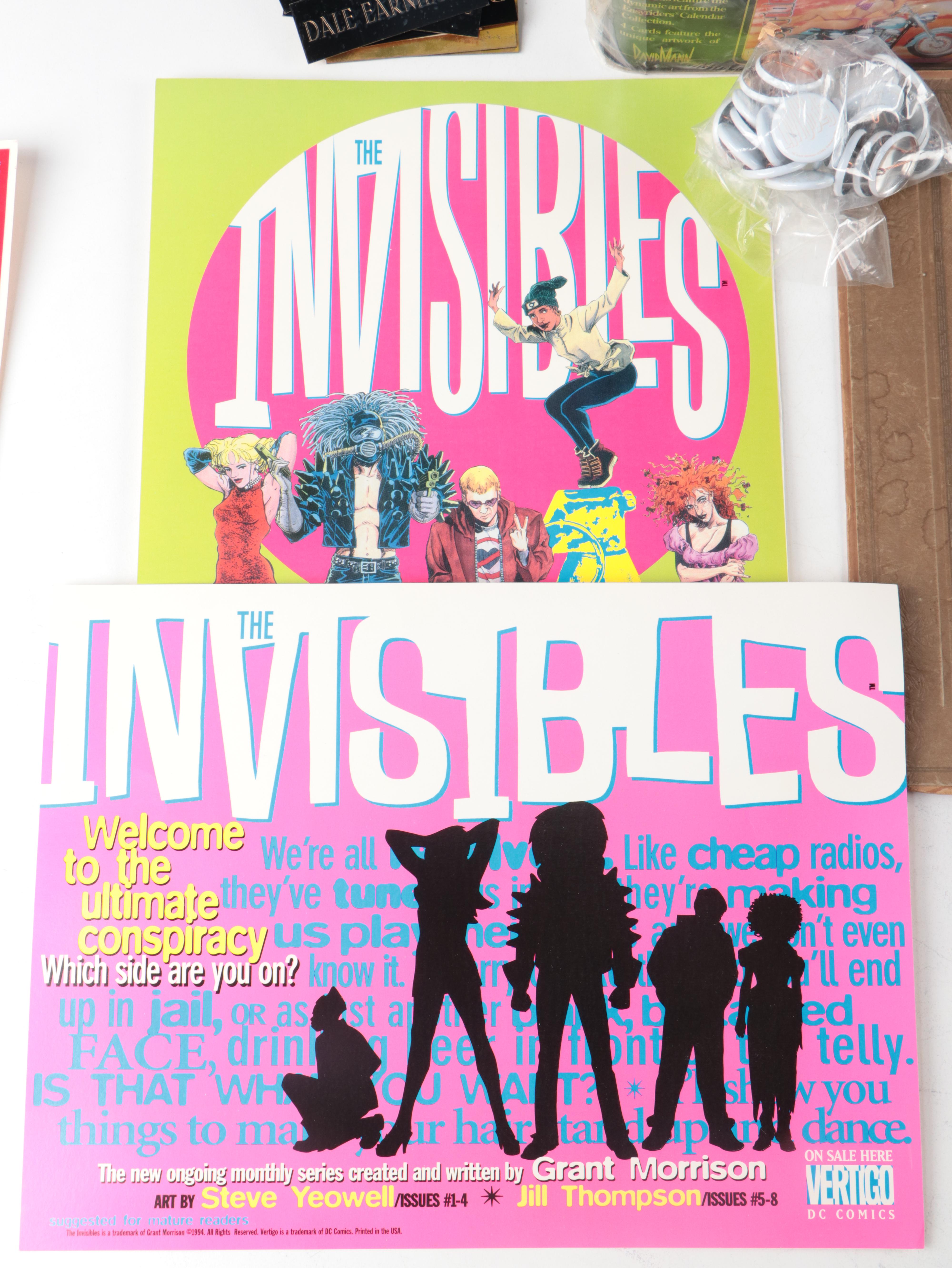 Al Simmons Signed Spawn Hot Wheels Car with Andre Wadsworth Mini Helmet, More