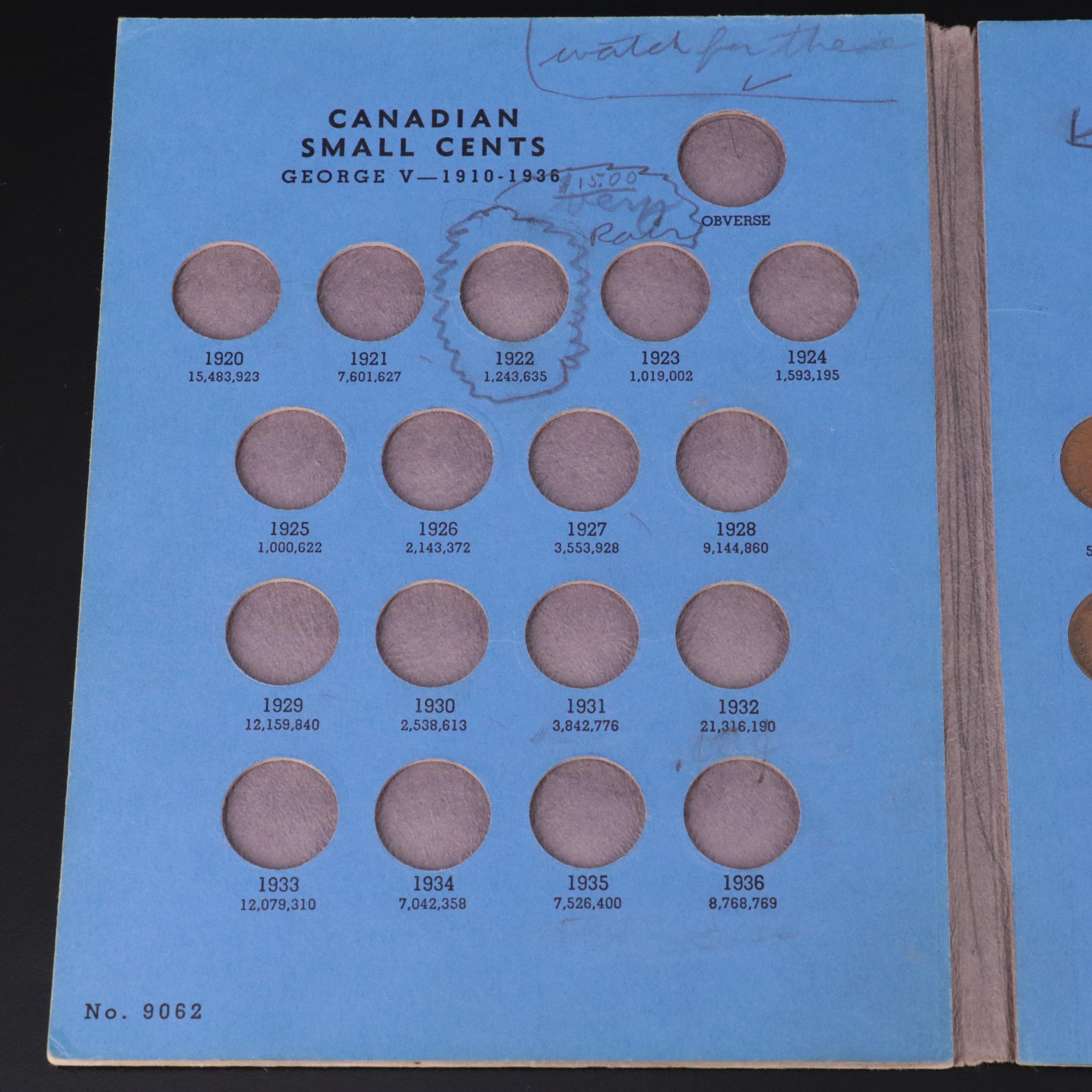 Small Collection of Canadian Coins